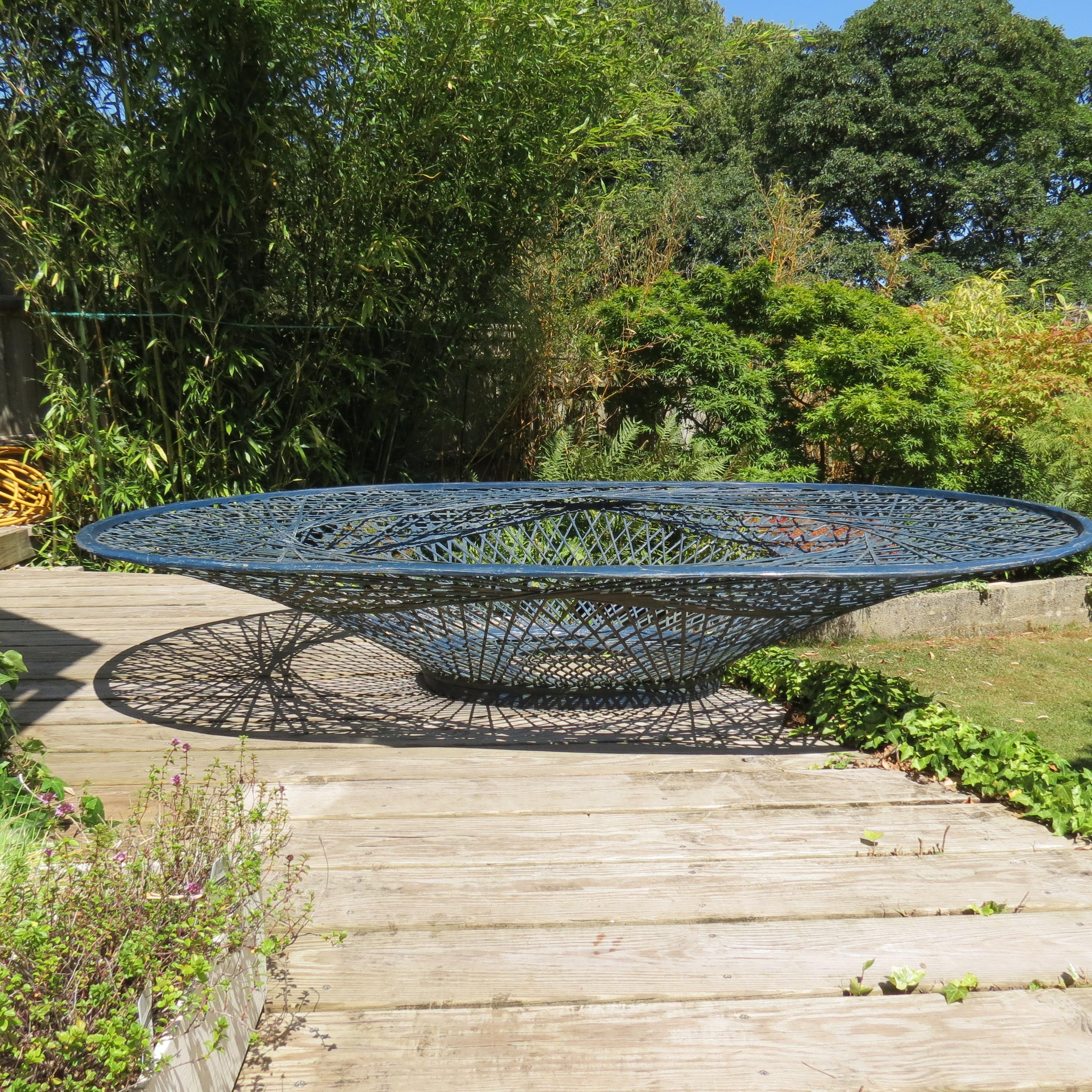 Grande jardinière en fibre de verre Jardinière en fibre de verre du milieu du siècle 1970 Russell Woodard Bon état - En vente à Stow on the Wold, GB