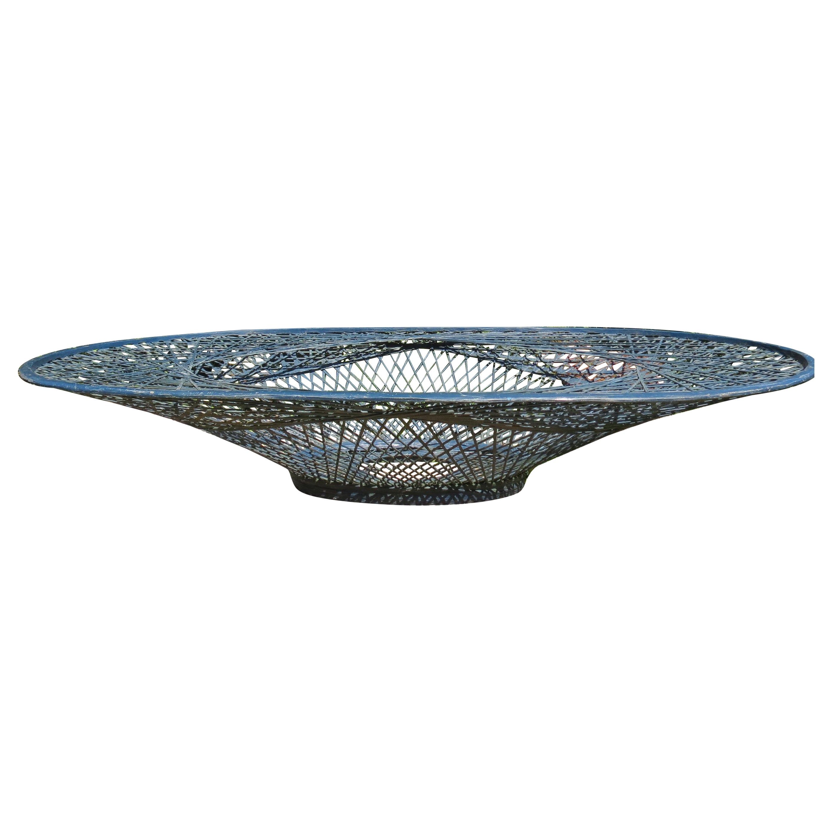 Grande jardinière en fibre de verre Jardinière en fibre de verre du milieu du siècle 1970 Russell Woodard en vente
