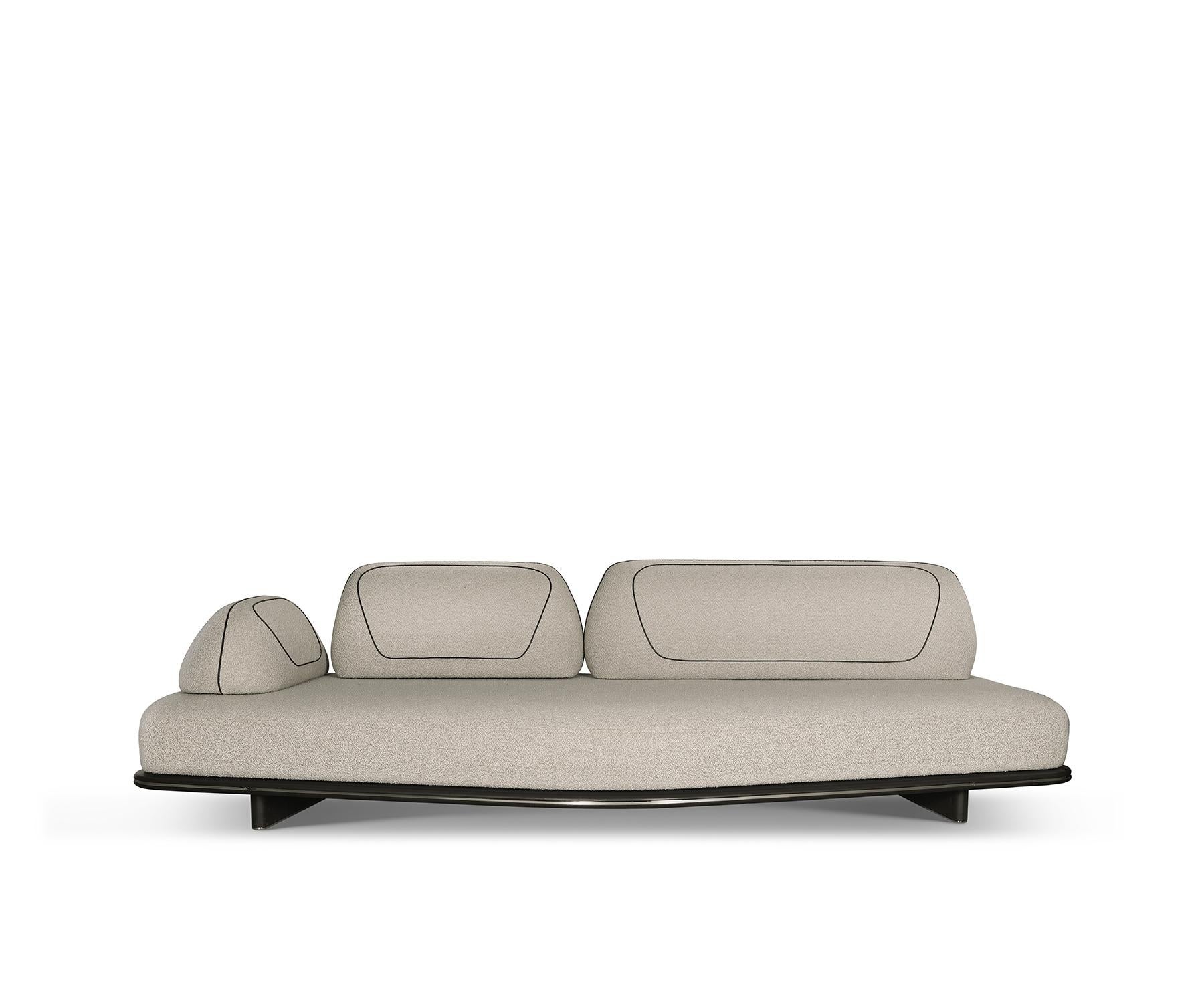 Arts and Crafts Large Field Sofa By Madheke en vente