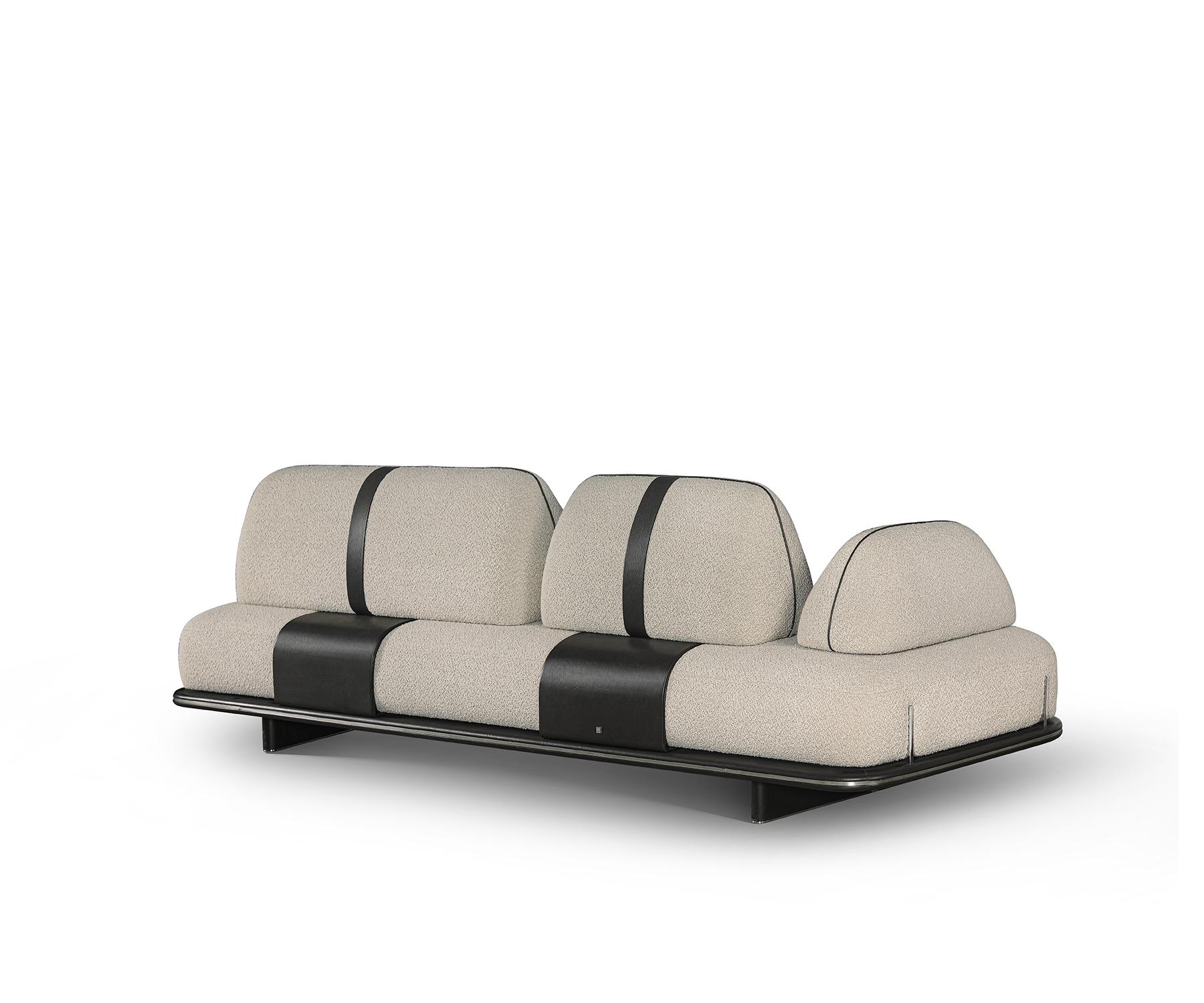 Fait main Large Field Sofa By Madheke en vente