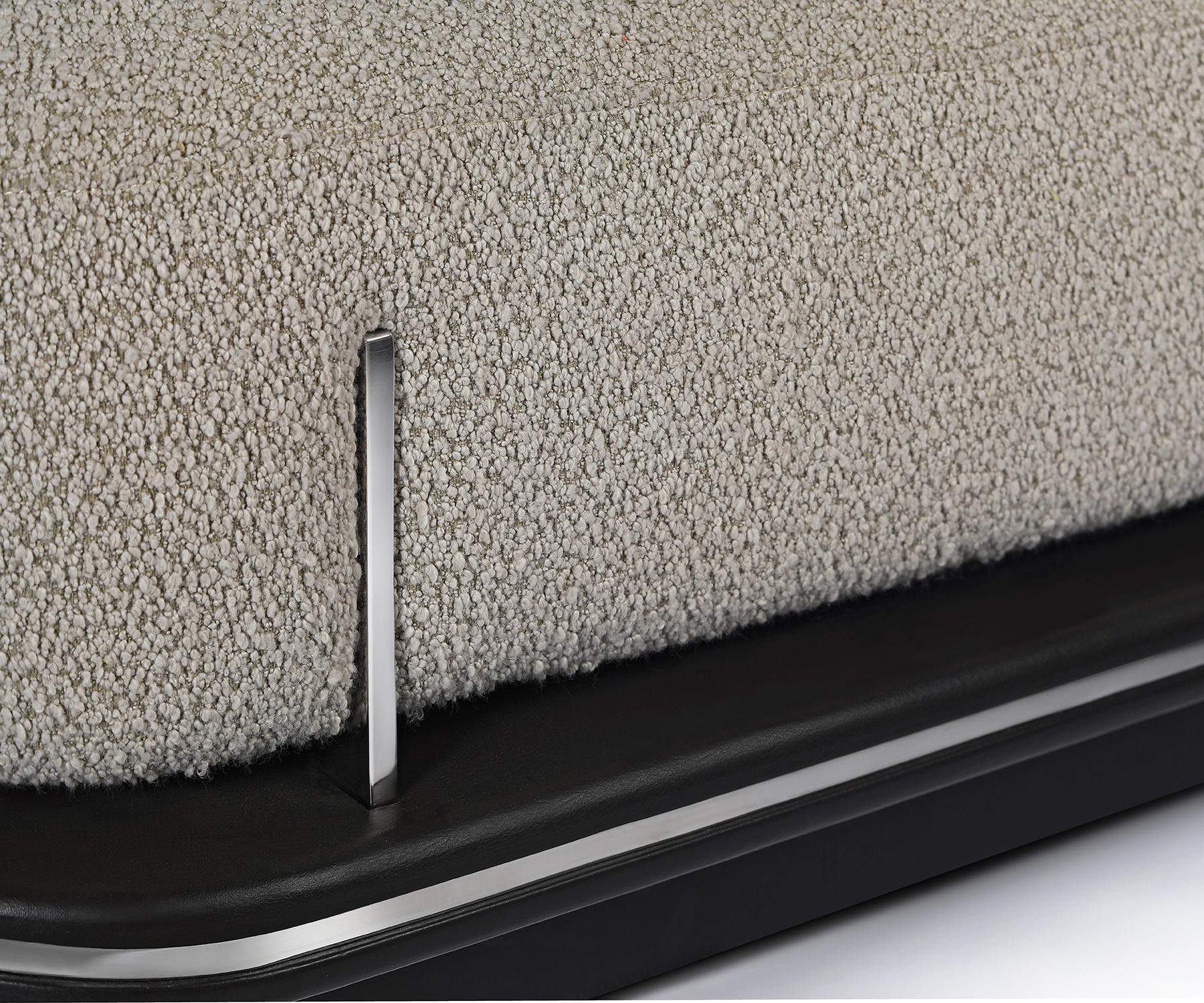Acier inoxydable Large Field Sofa By Madheke en vente