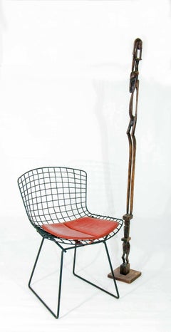 Large Figurative African Wood Sculpture