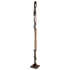 Large Figurative African Wood Sculpture