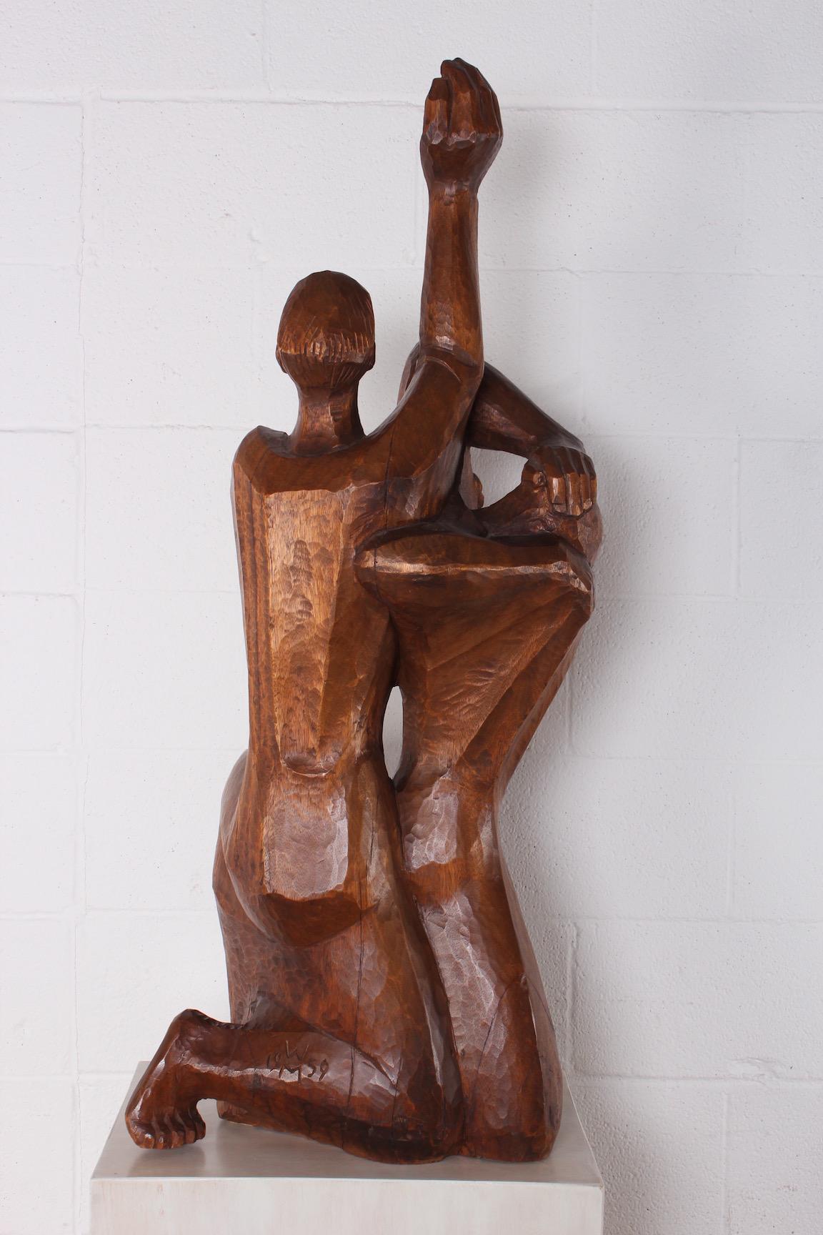 Large Figurative Sculpture by Walter Midener, 1959 7