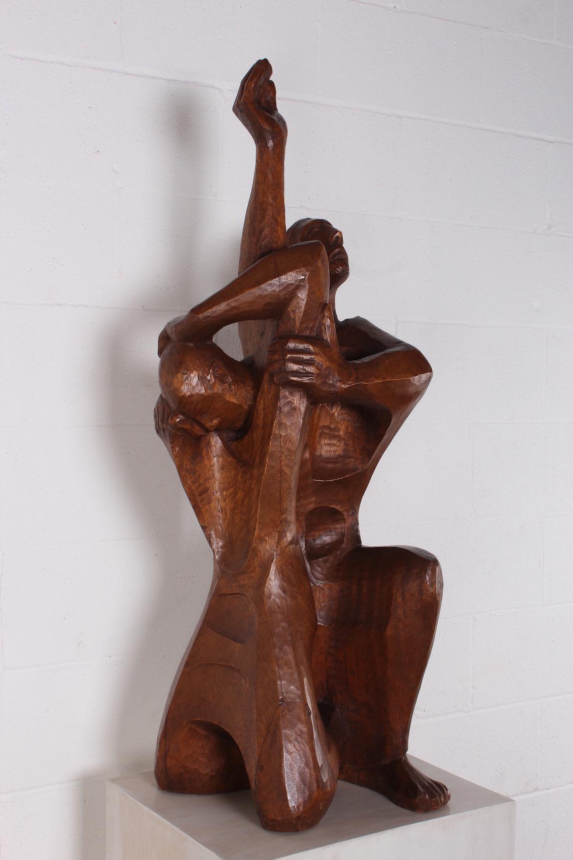 Mid-20th Century Large Figurative Sculpture by Walter Midener, 1959