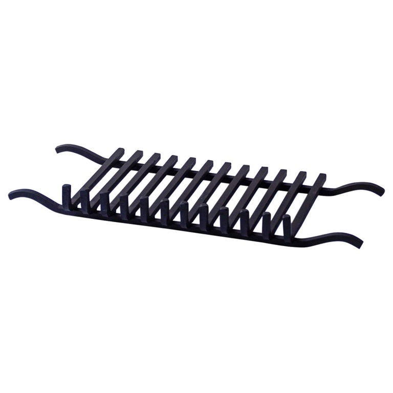 Large Fireplace Grate for Andirons, Firedogs For Sale at 1stDibs
