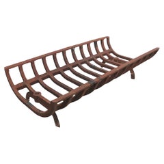 Large Fireplace Log Holder Grate