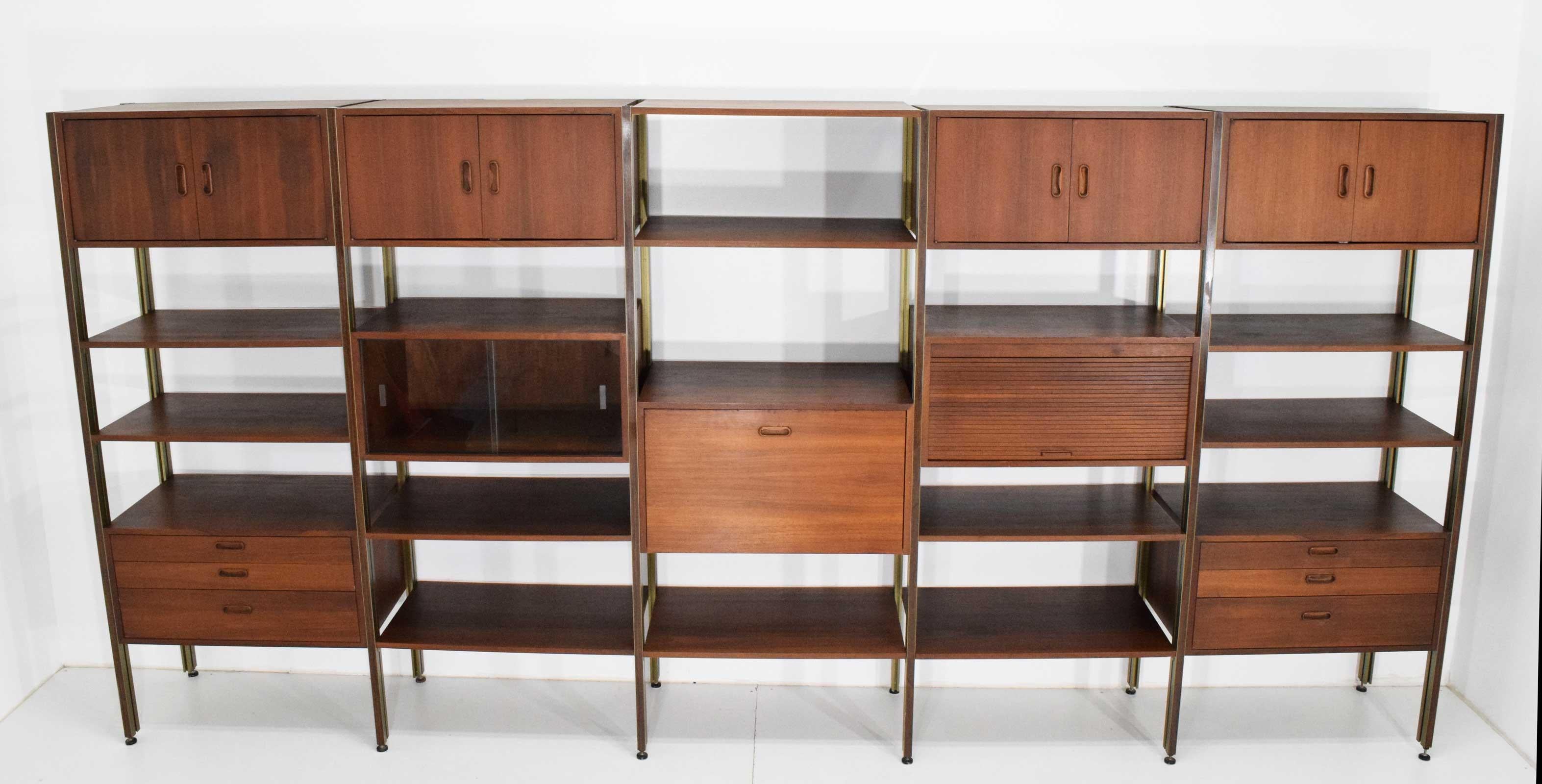 20th Century Large Five Bay George Nelson Omni System