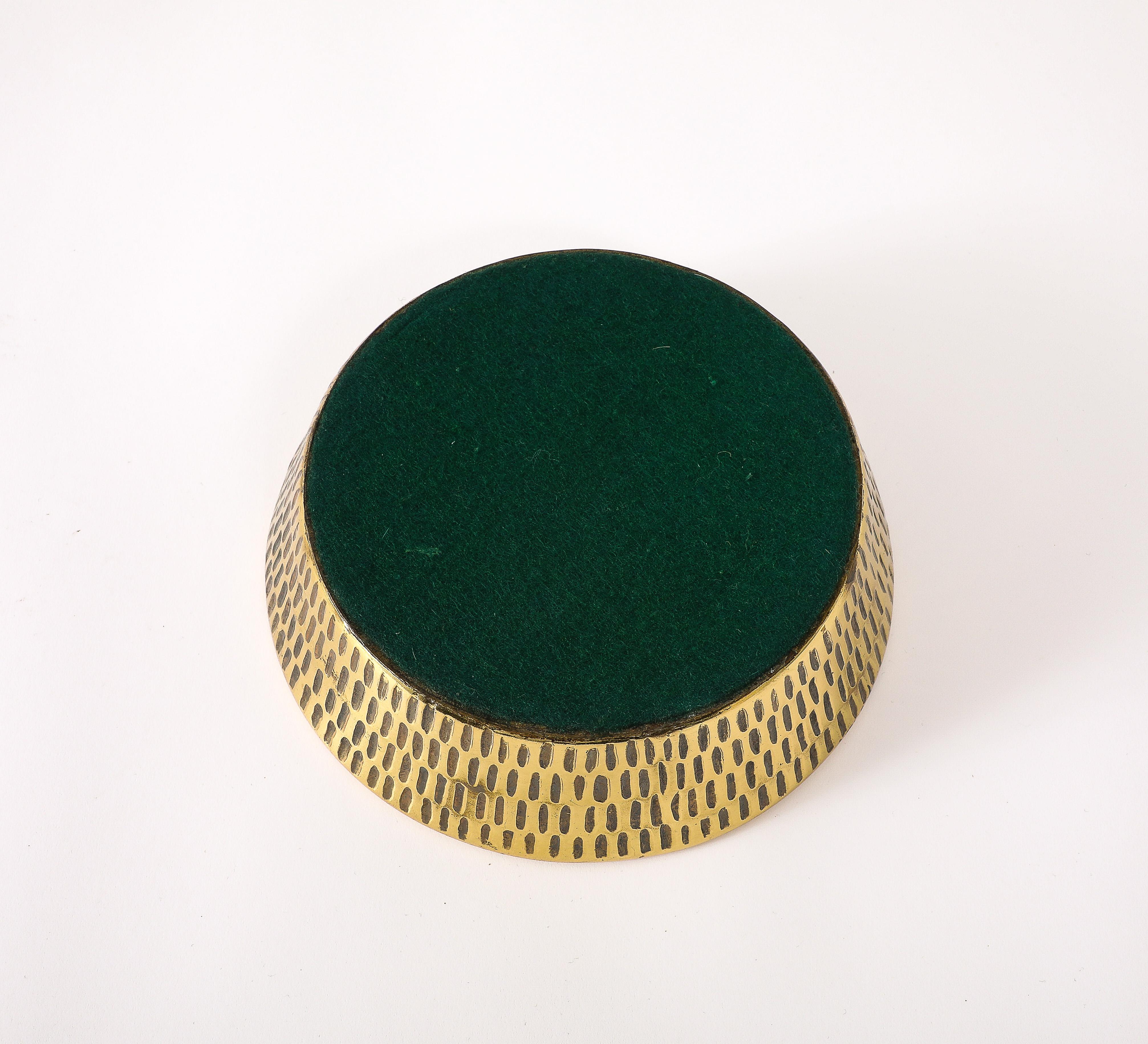 Vide poche grande de cinco lóbulos Ben Seibel, EE.UU. Años 50 Bronce en venta