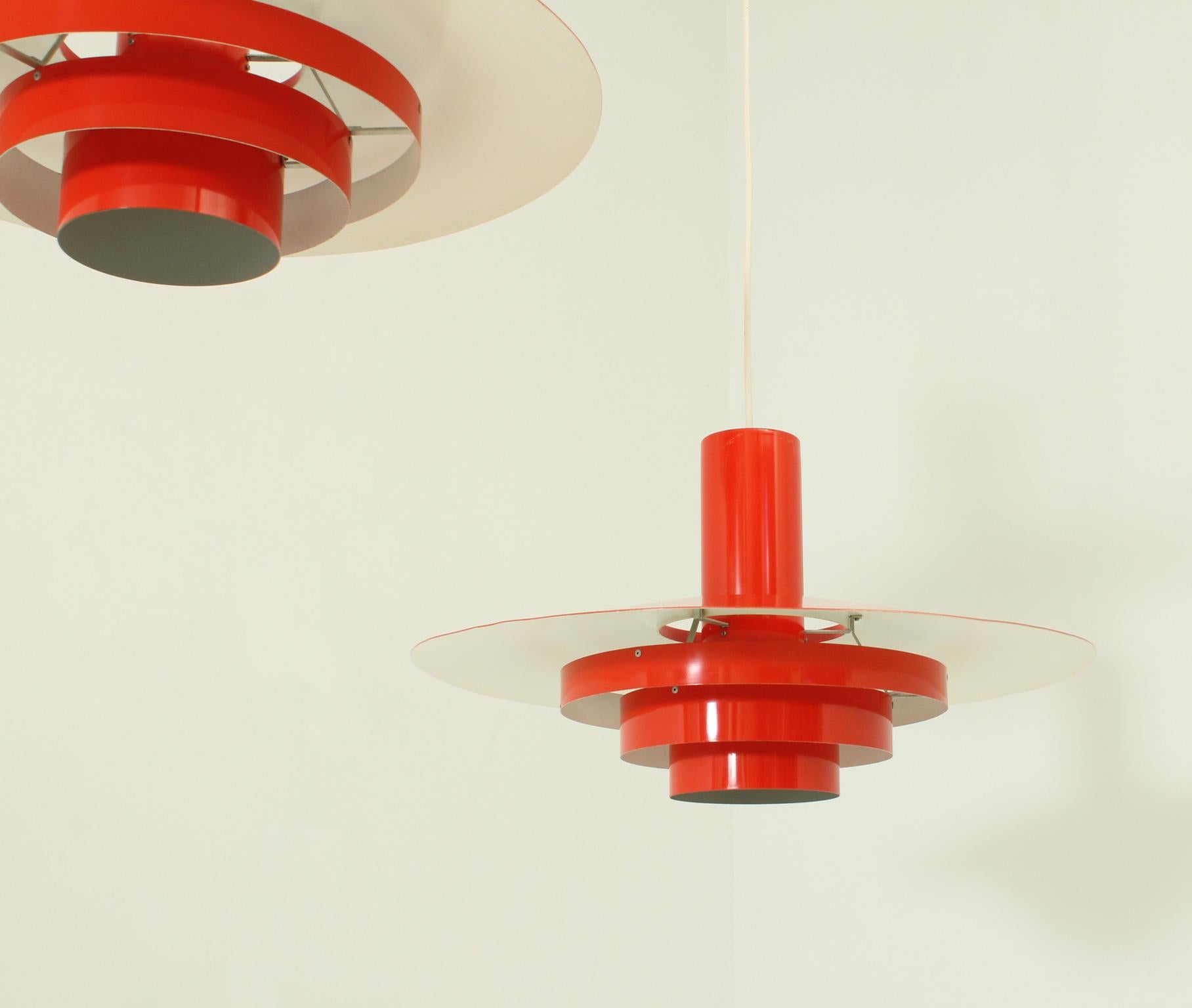 Large Flacon Pendant Lamp by Andreas Hansen for Fog & Morup In Good Condition In Barcelona, ES