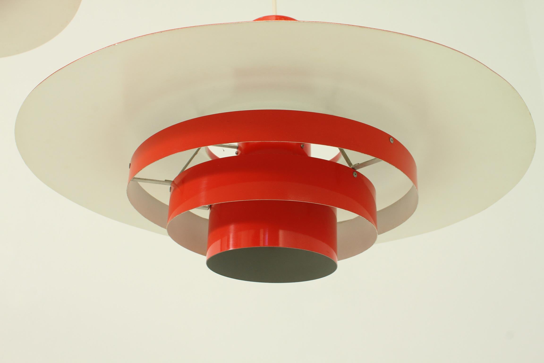 Mid-20th Century Large Flacon Pendant Lamp by Andreas Hansen for Fog & Morup