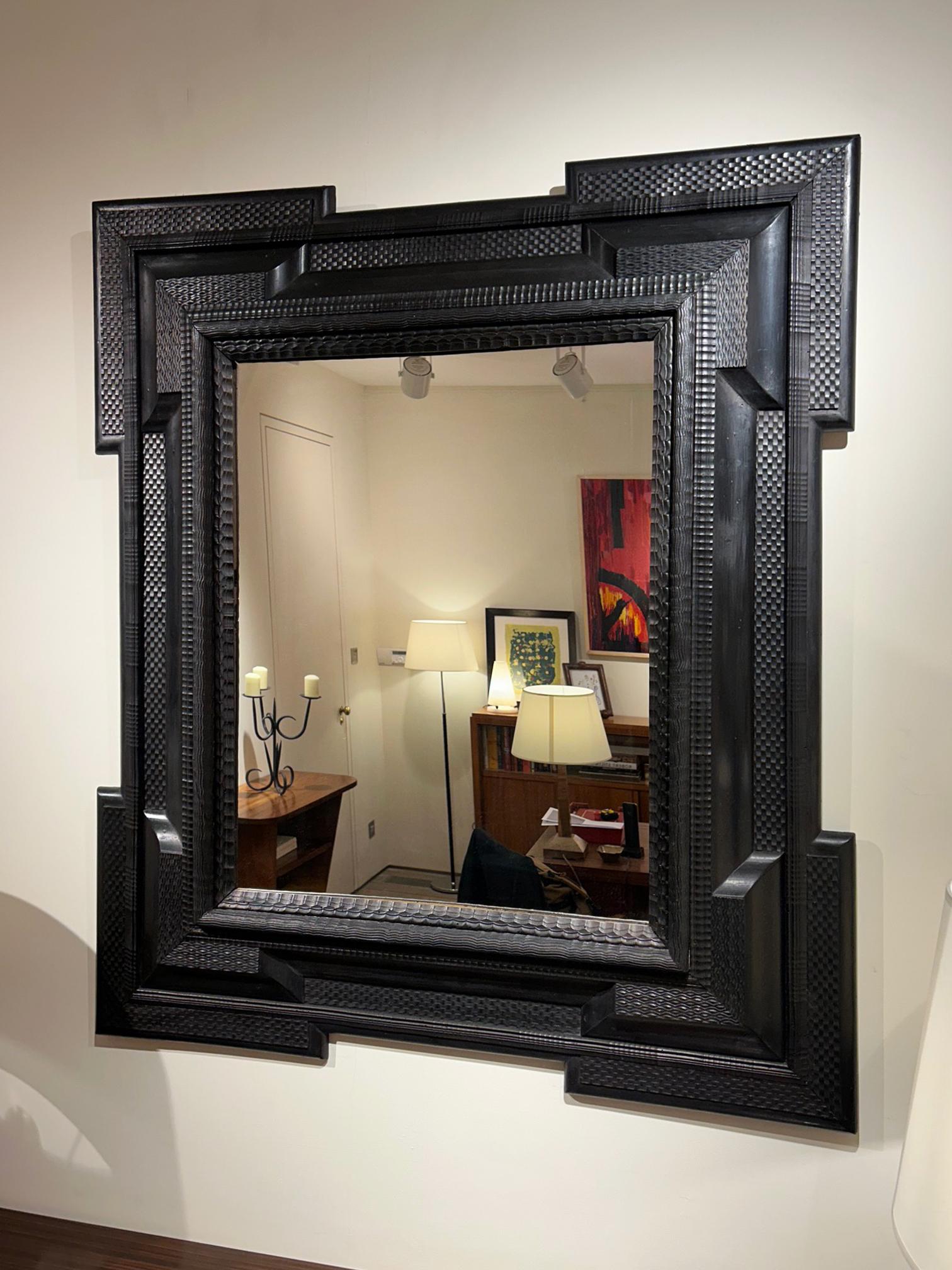 Italian Large Flemish Style Mirror