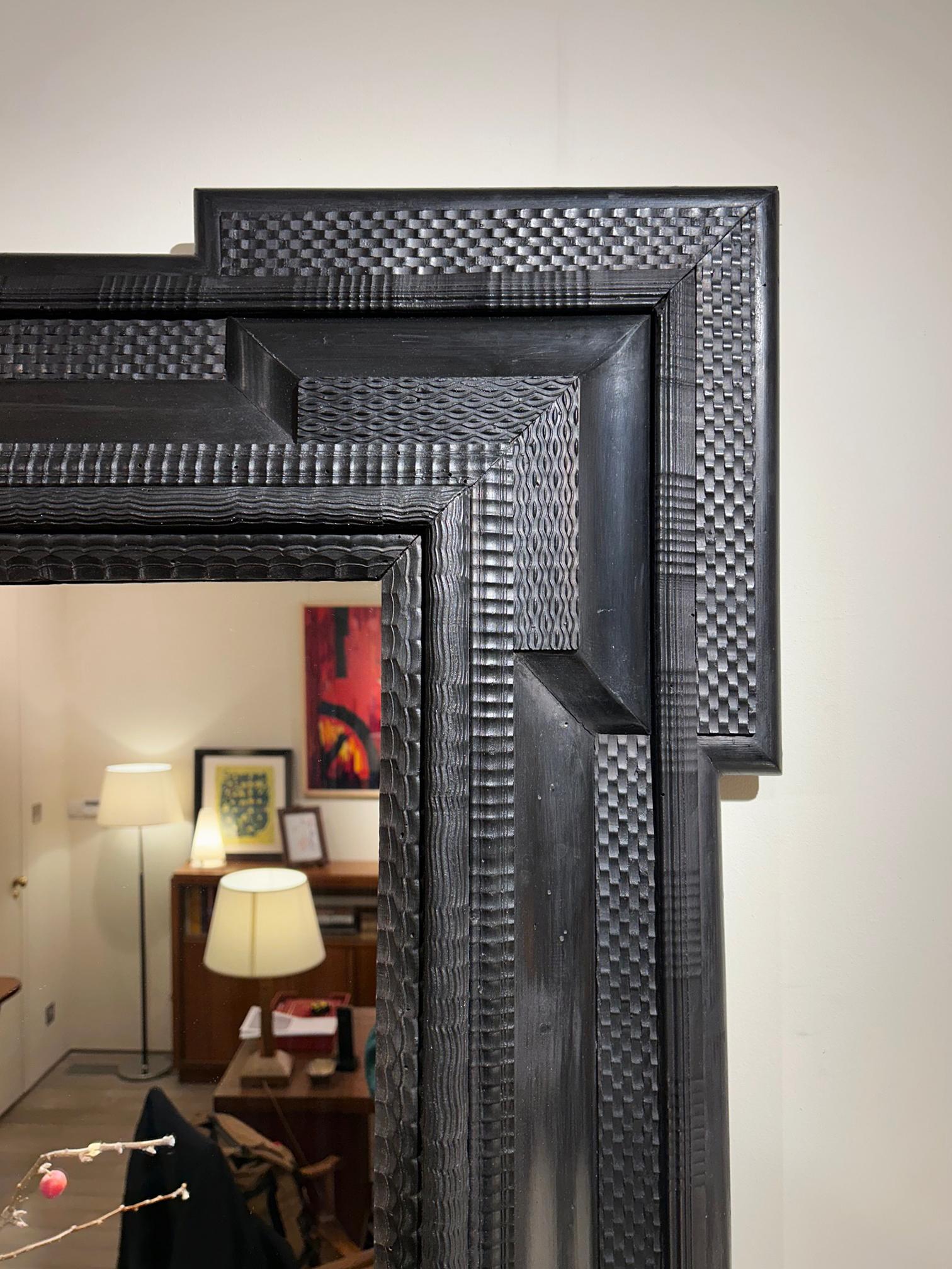 Large Flemish Style Mirror 1