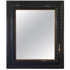 Large Flemish Style Ripple Frame Mirror