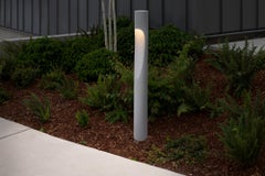 Large 'Flindt Garden' Outdoor Bollard Light in Aluminum for Louis Poulsen