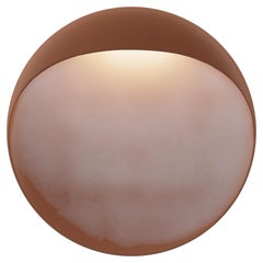 Large 'Flindt' Indoor or Outdoor Wall Light in Corten Red for Louis Poulsen