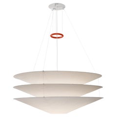 Large 
Floatation
 Japanese Paper Suspension Lamp for Ingo Maurer