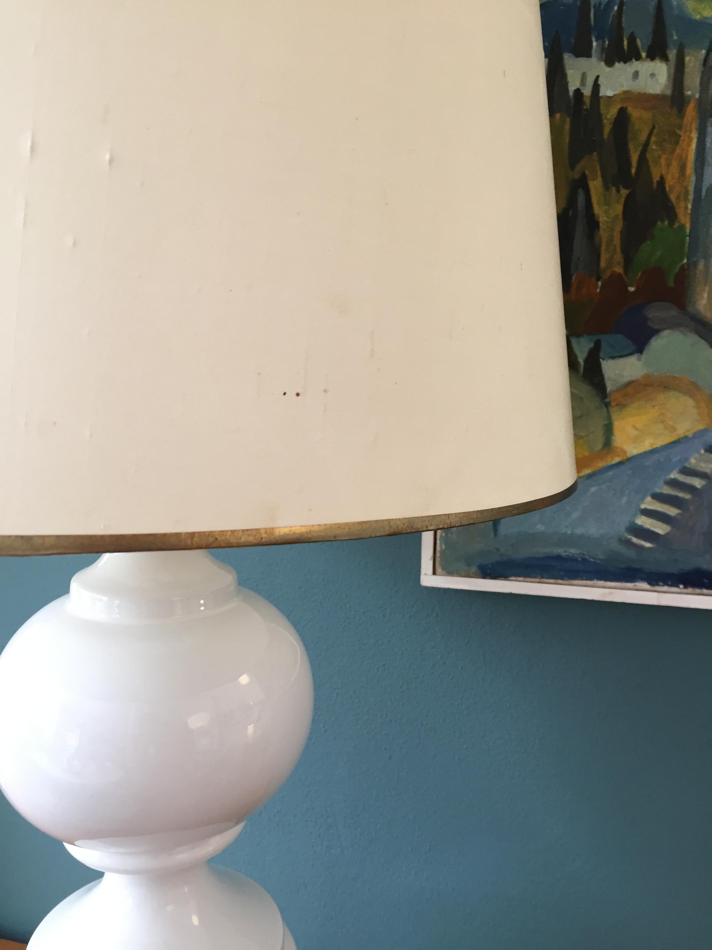 stehlampe steingut