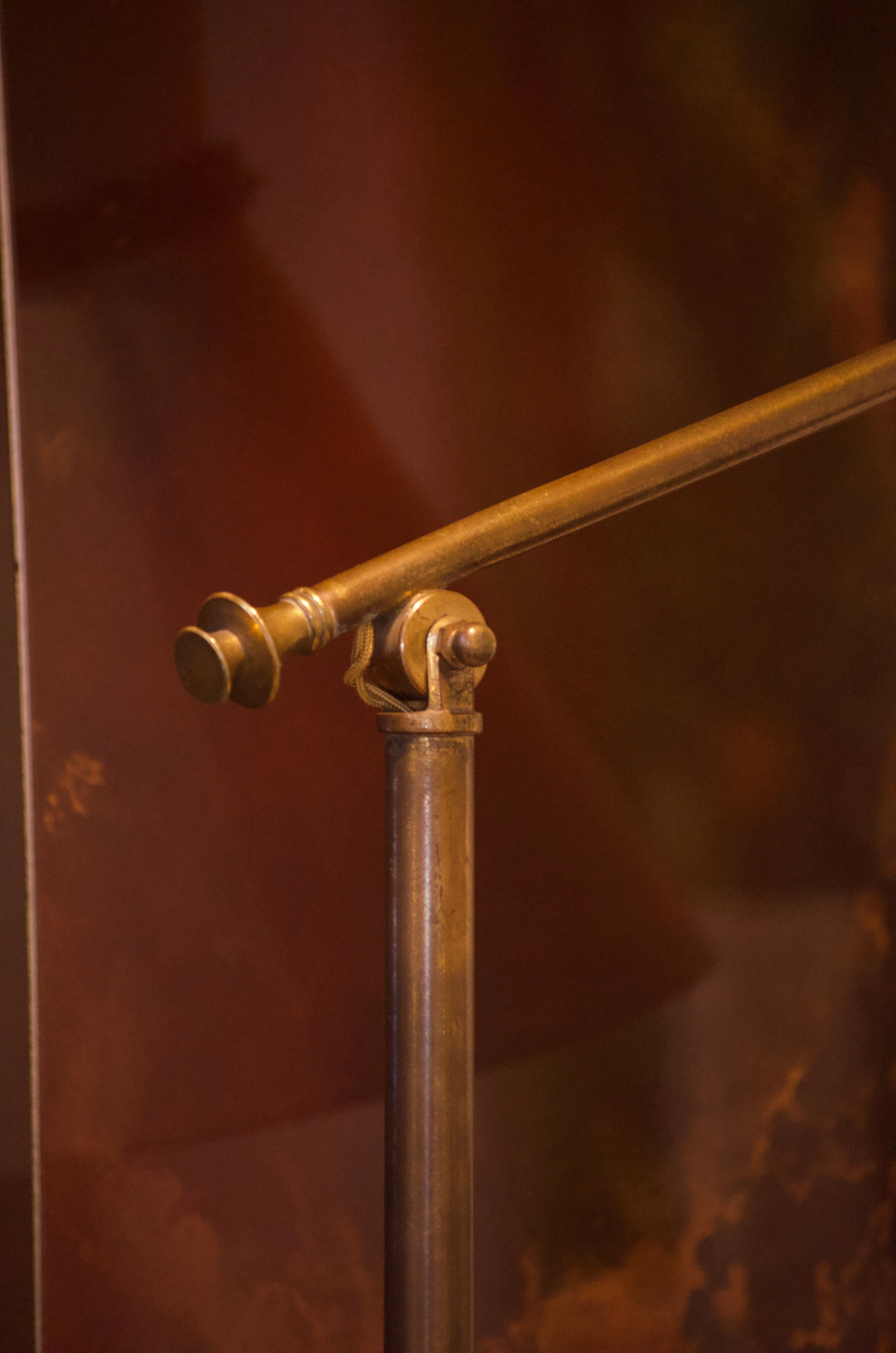 Large Floor Lamp by Stablet, France, circa 1950 For Sale 4