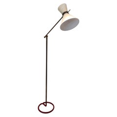 Large Floor Lamp by Stablet, France, circa 1950
