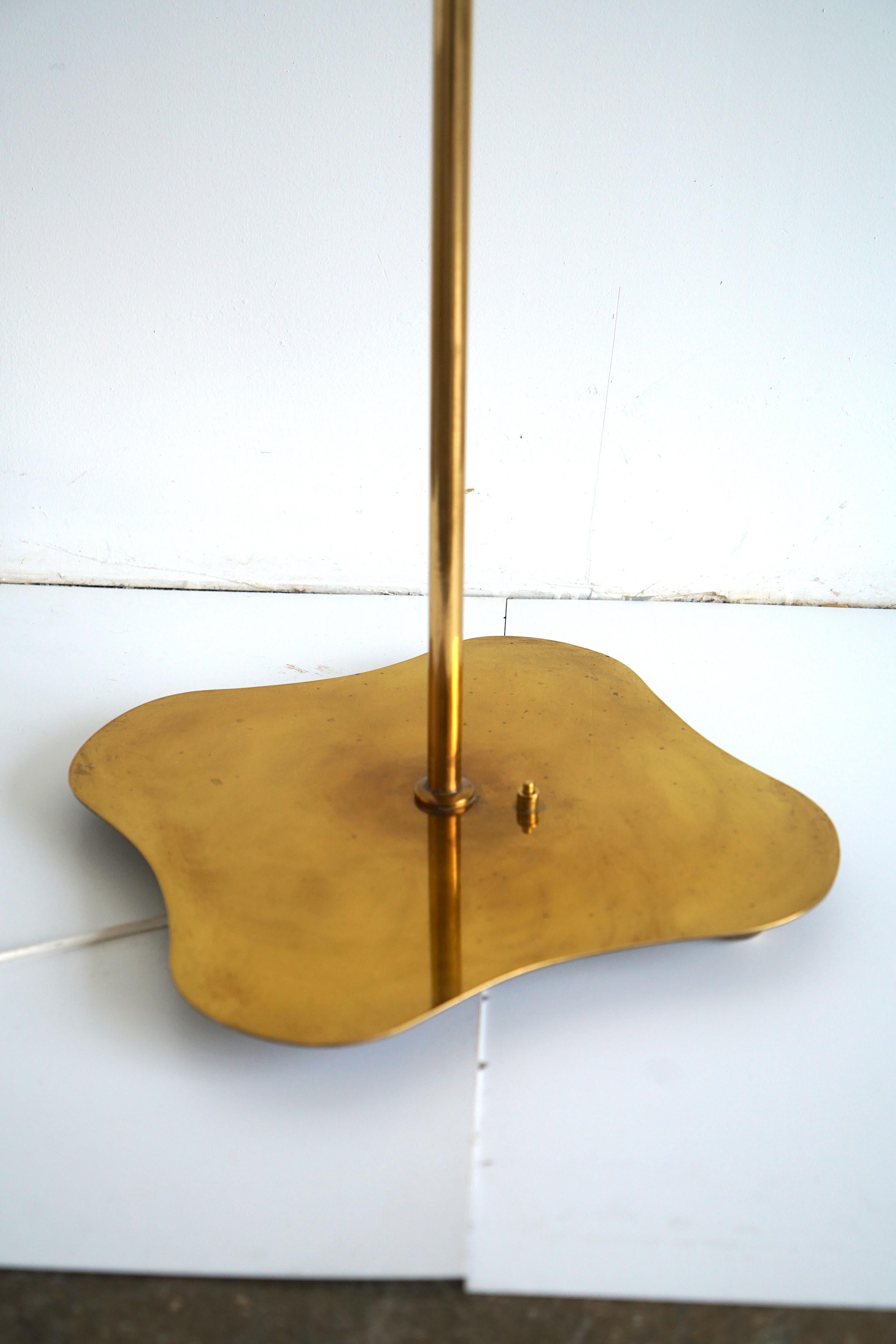 Large floor lamp by Taito Oy, Paavo Tynell attr. For Sale 2