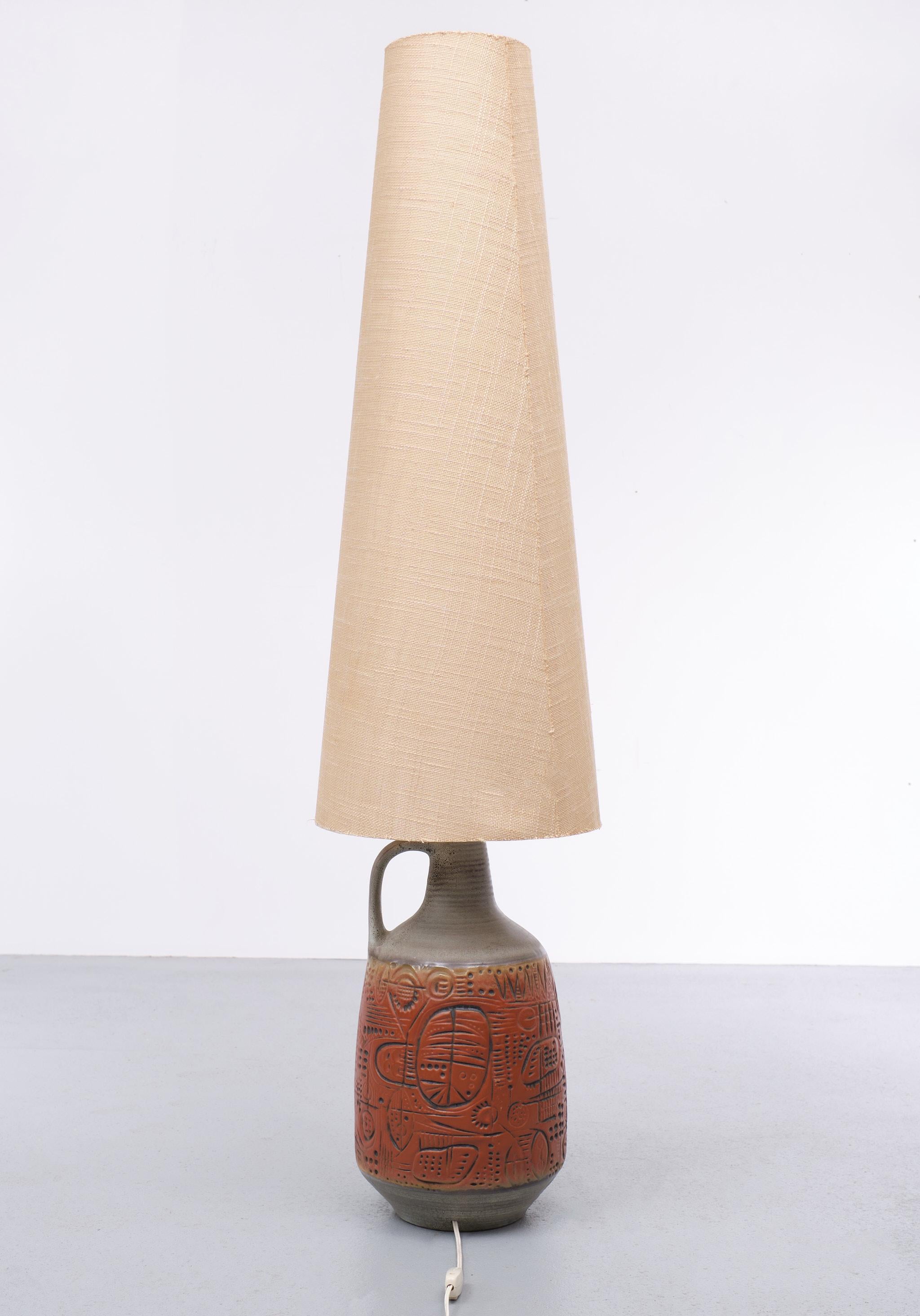 Large Floor Lamp Gerda Heuckeroth for Carstens Tönnieshof, 1960s, Germany For Sale 3