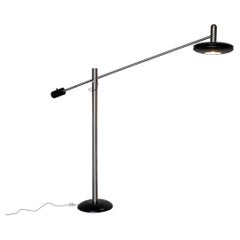 Grande lampada da terra con braccio lungo, attribuita a Selenova, Italia, metà del XX secolo