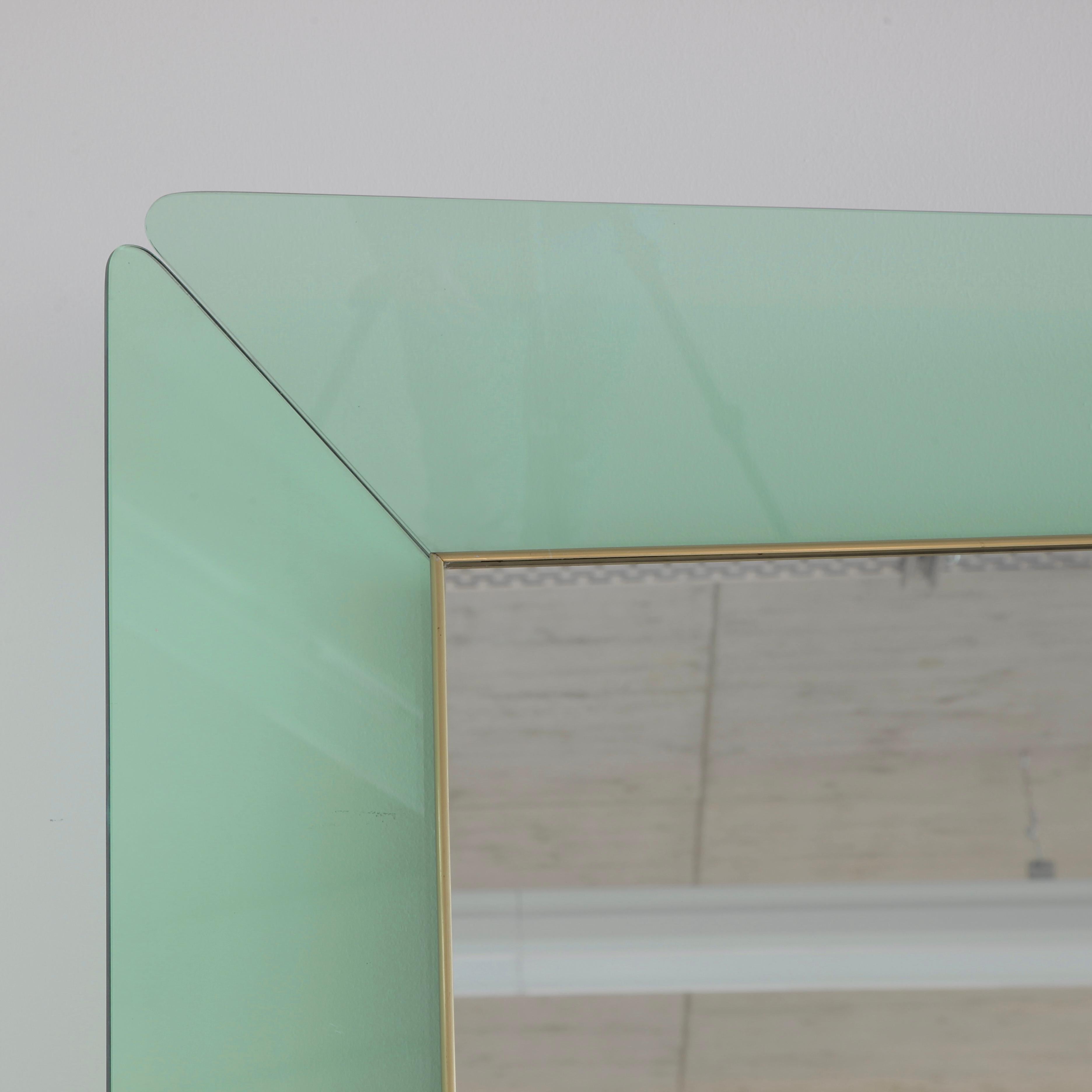 Large Floor Mirror by Cristal Art, Italy 1950s/ 1960s In Good Condition In Berlin, Berlin