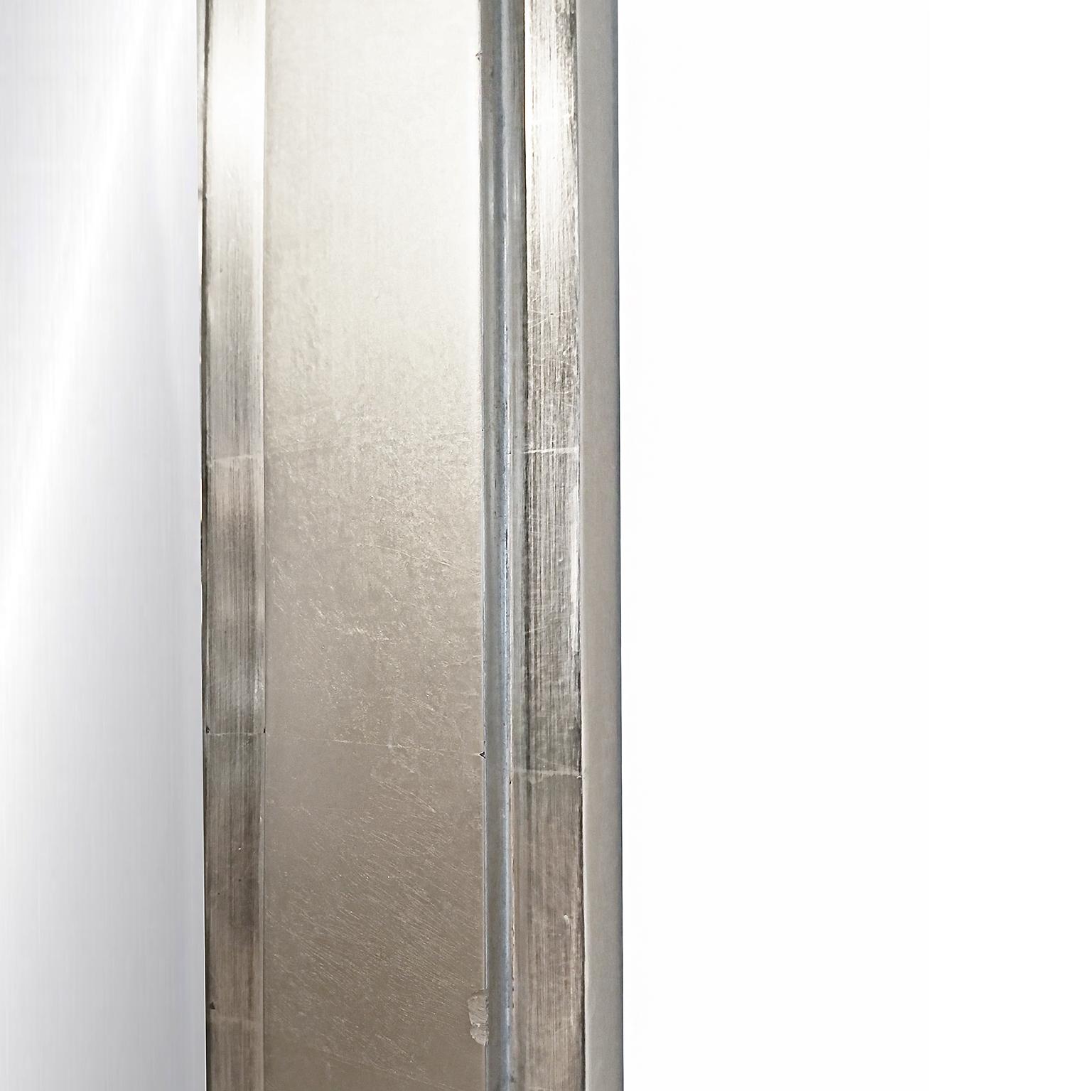 Großer Bodenspiegel mit blattförmigem Rahmen aus Metall, von Vicente Wolf im Angebot 5