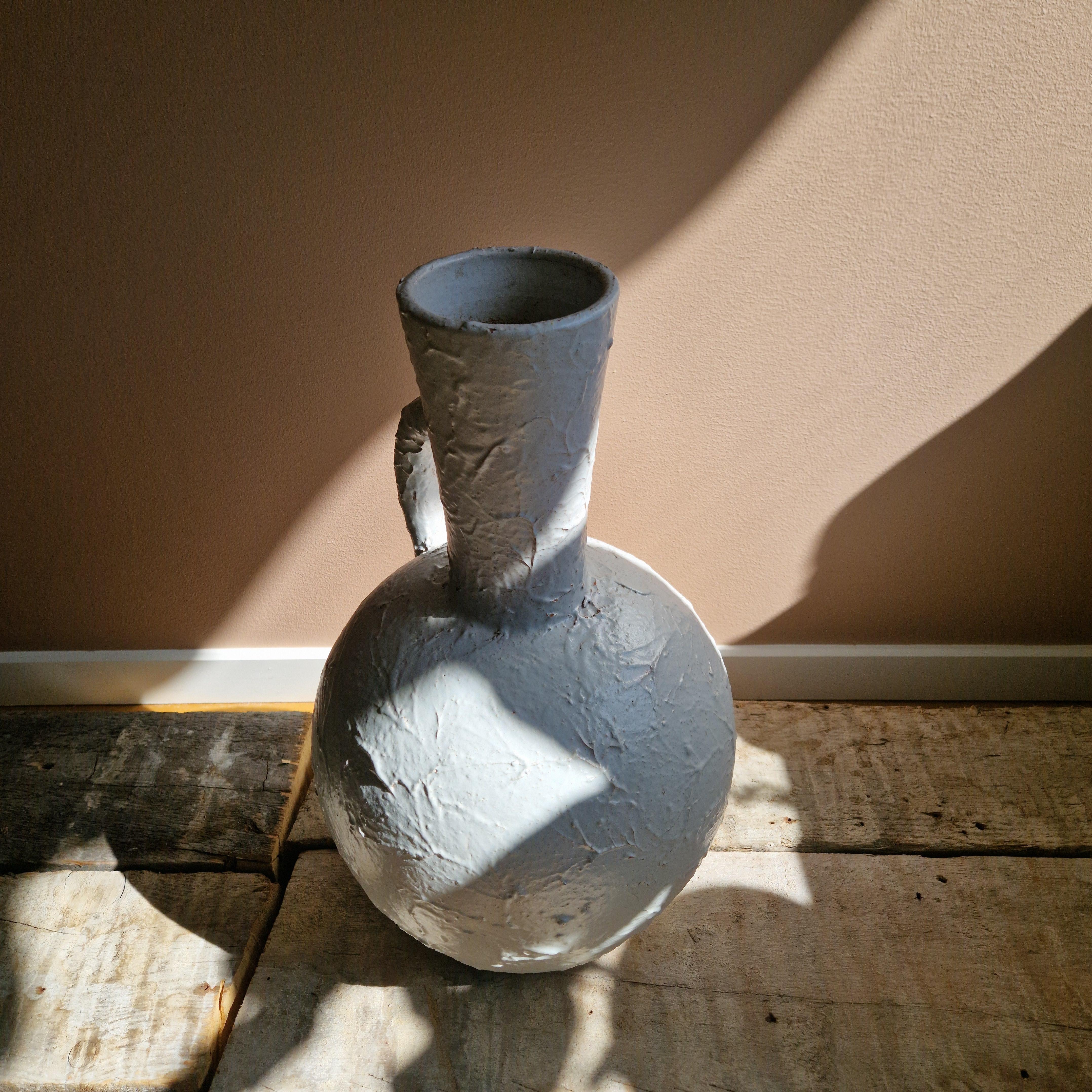 Mid-20th Century Large Floor Vase, Andersson & Johansson, Höganäs, Sweden, 1930/40s