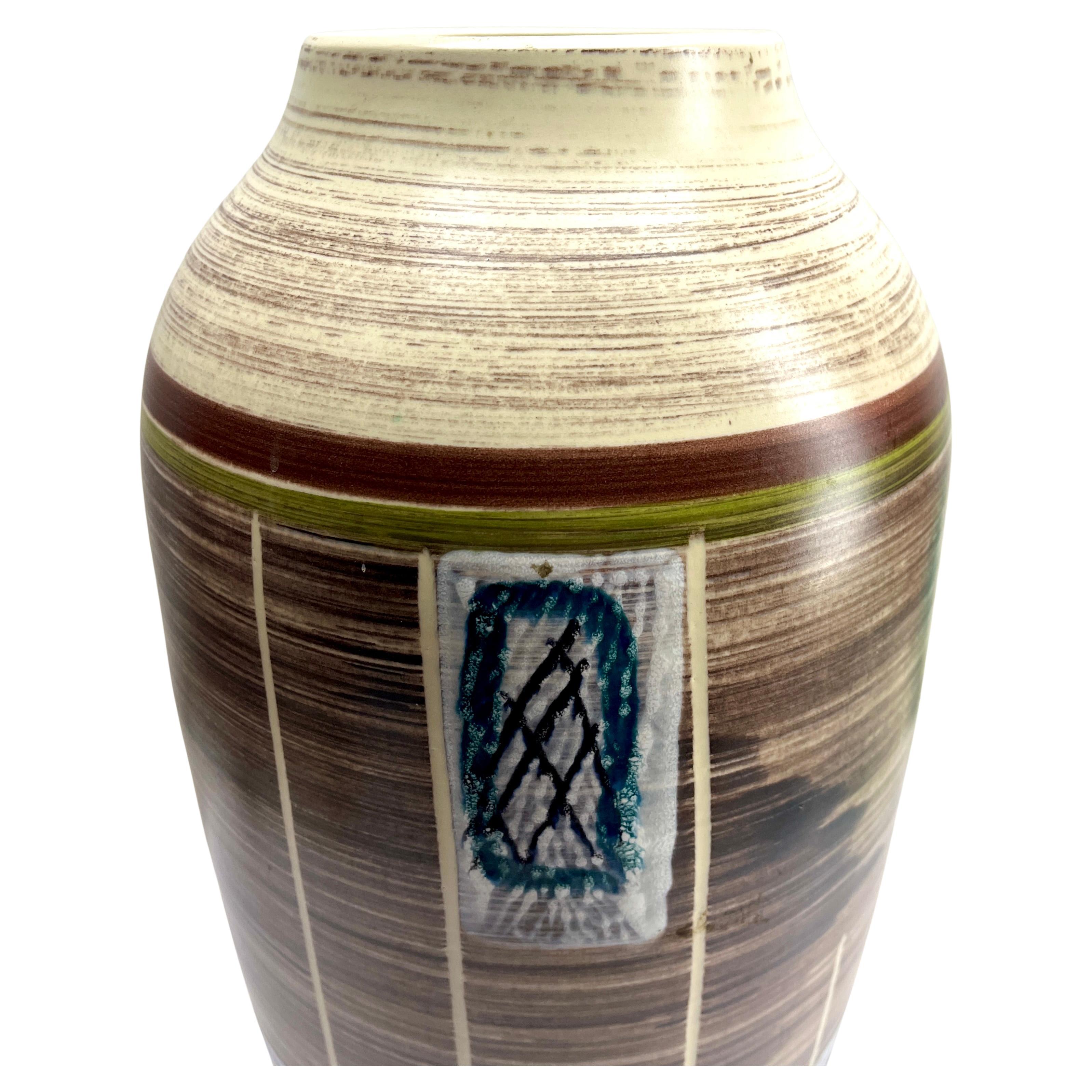 Smaltato Vaso da terra grande  Model No.  W-Germania, anni '60 in vendita