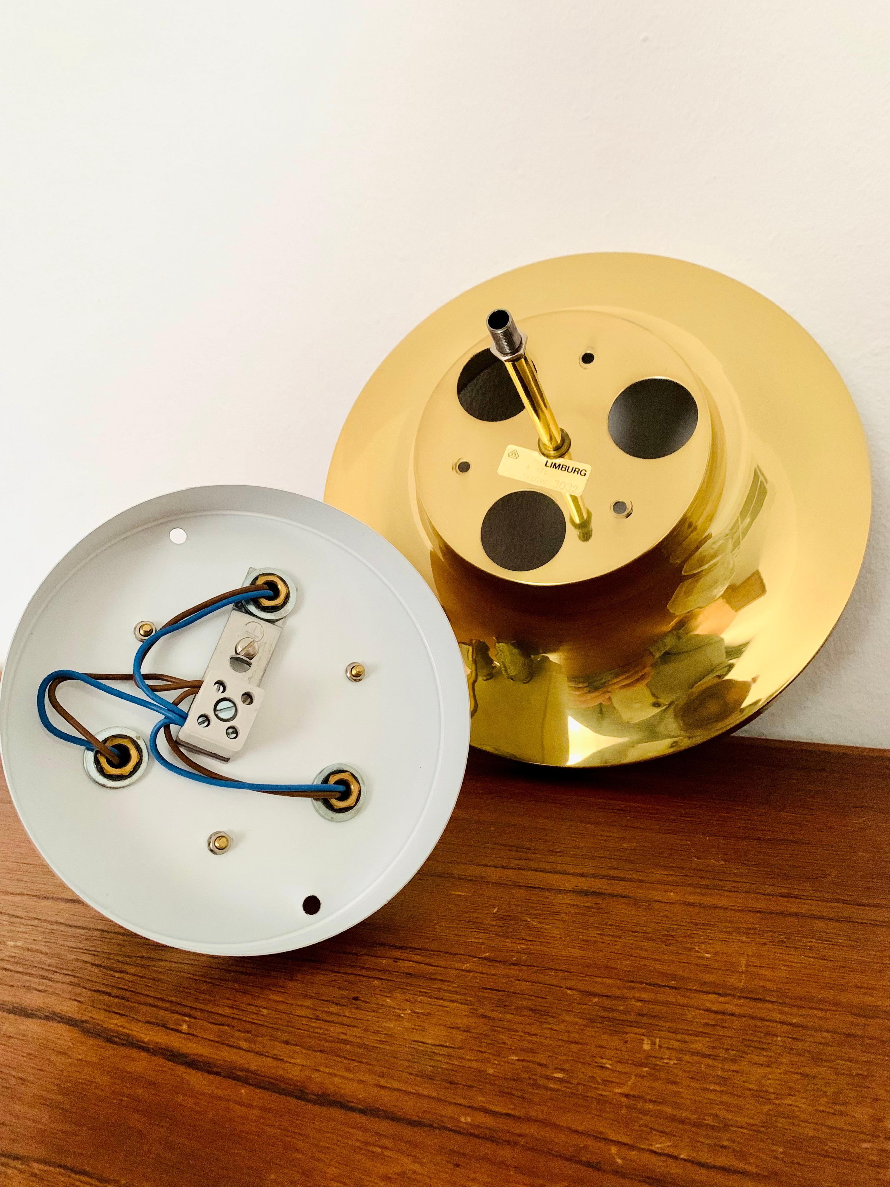 Flush Light grande in vetro ghiaccio floreale di Glashütte Limburg in vendita 8