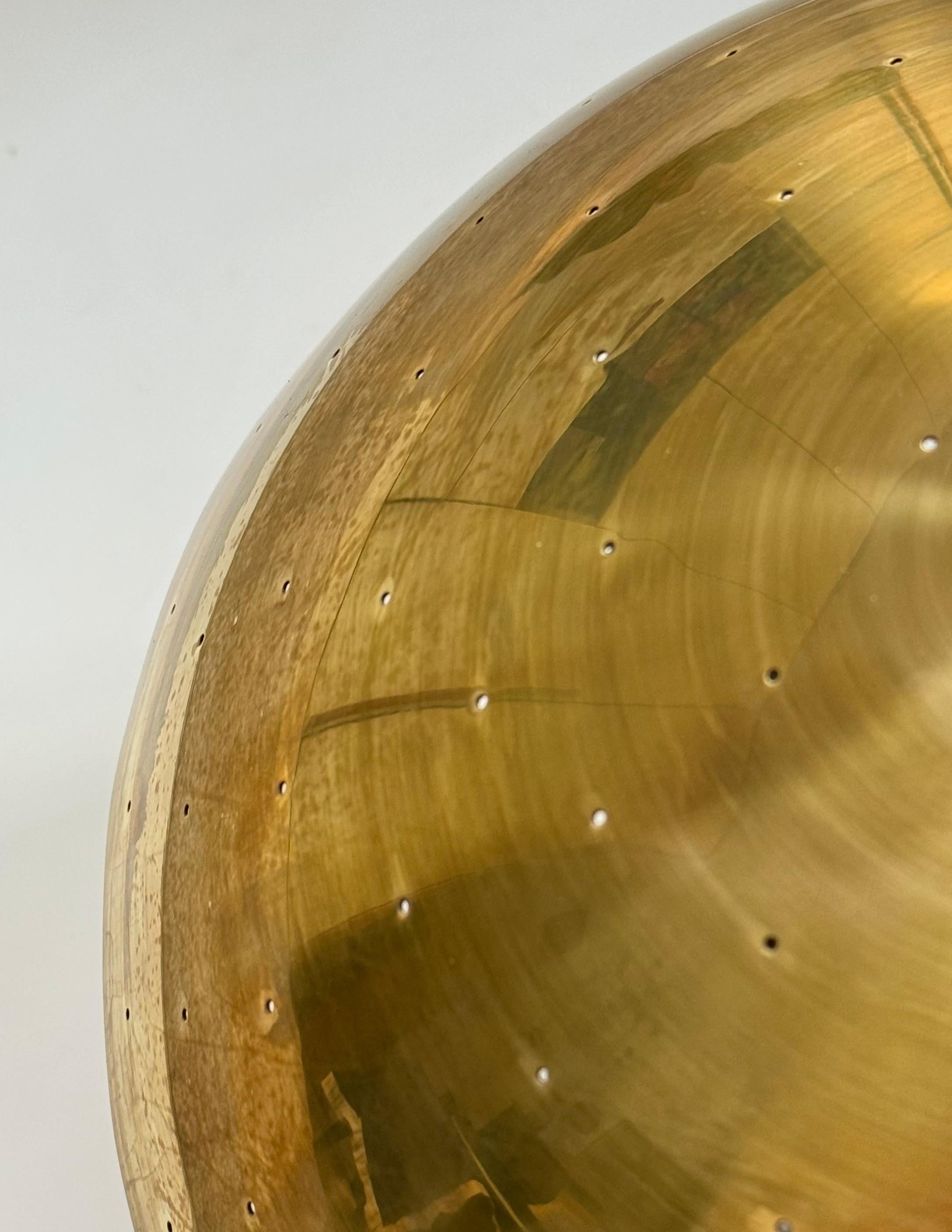 Lacquered Large Flush Mount by Gino Sarfatti for Arteluce, Model 155, circa 1950s For Sale