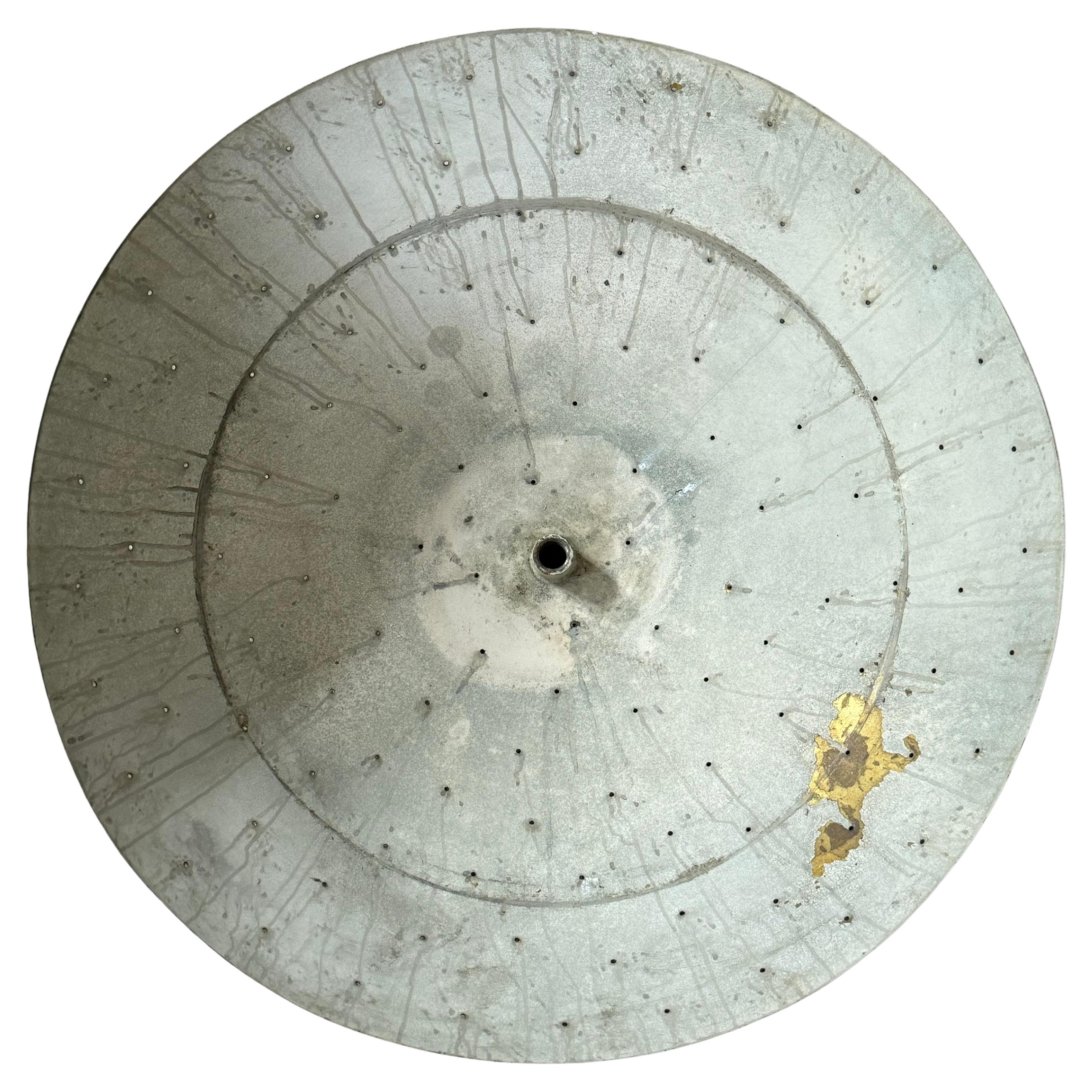 Mid-20th Century Large Flush Mount by Gino Sarfatti for Arteluce, Model 155, circa 1950s For Sale