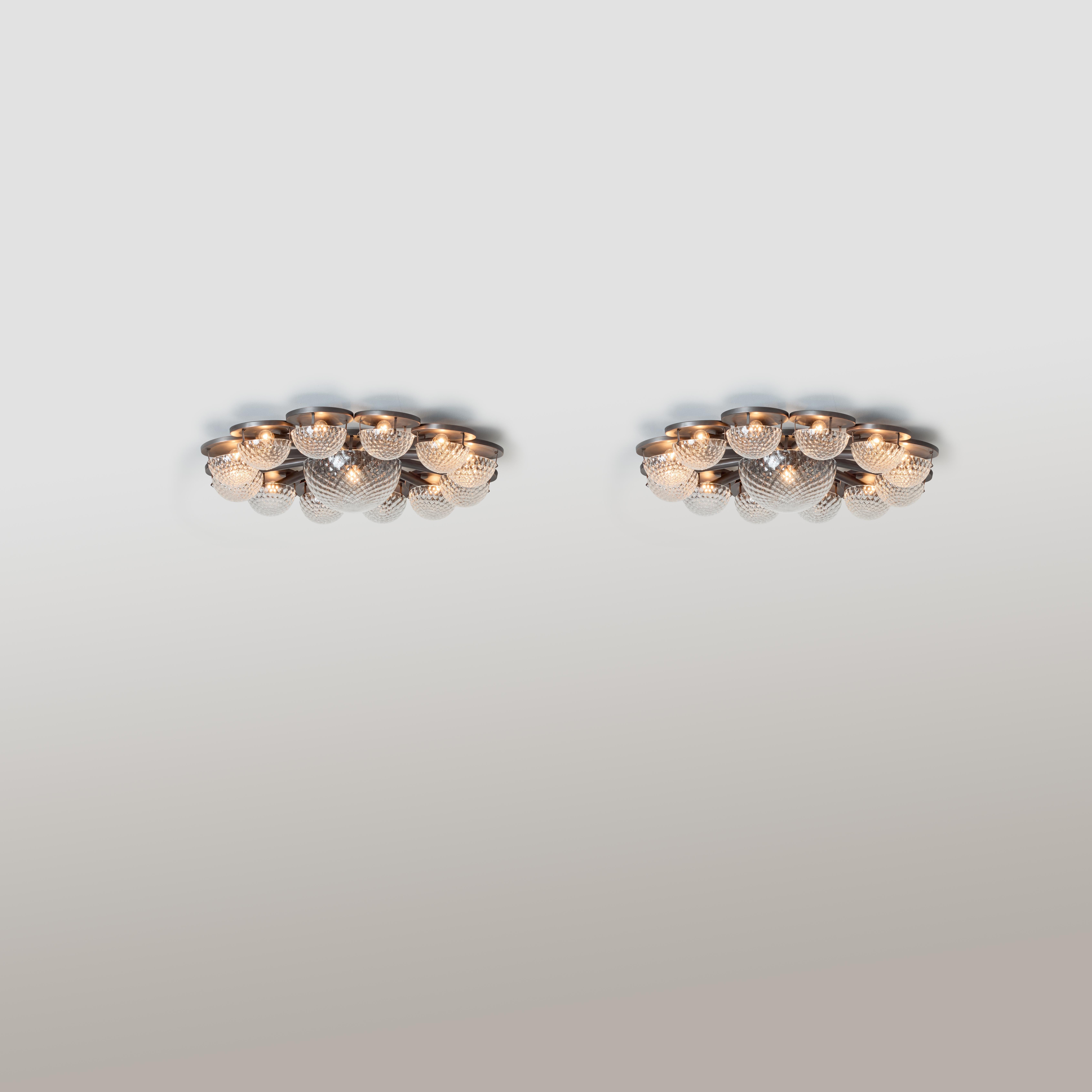 Mid-Century moderno Large Flush Mount by Lumi in vendita