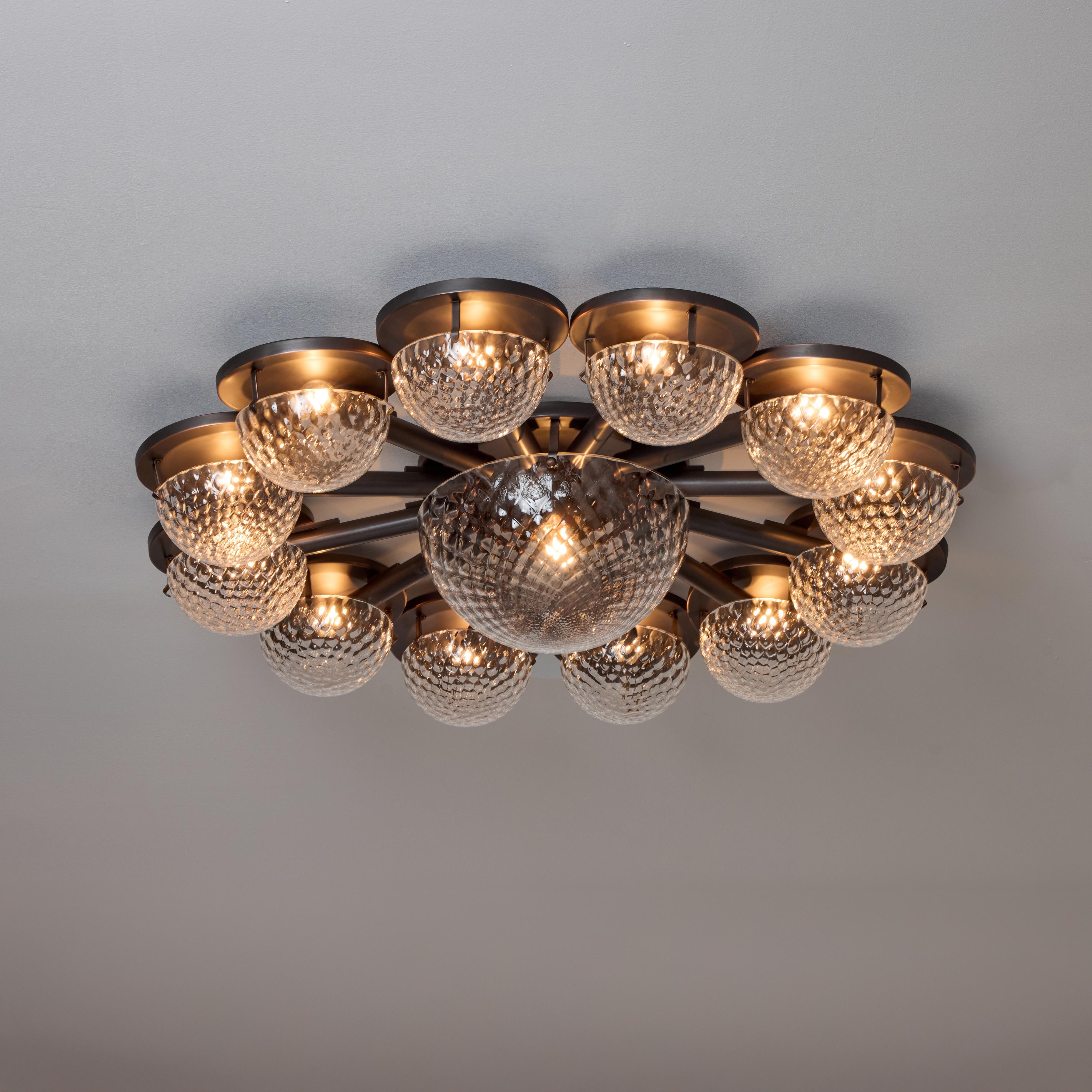 Italiano Large Flush Mount by Lumi in vendita