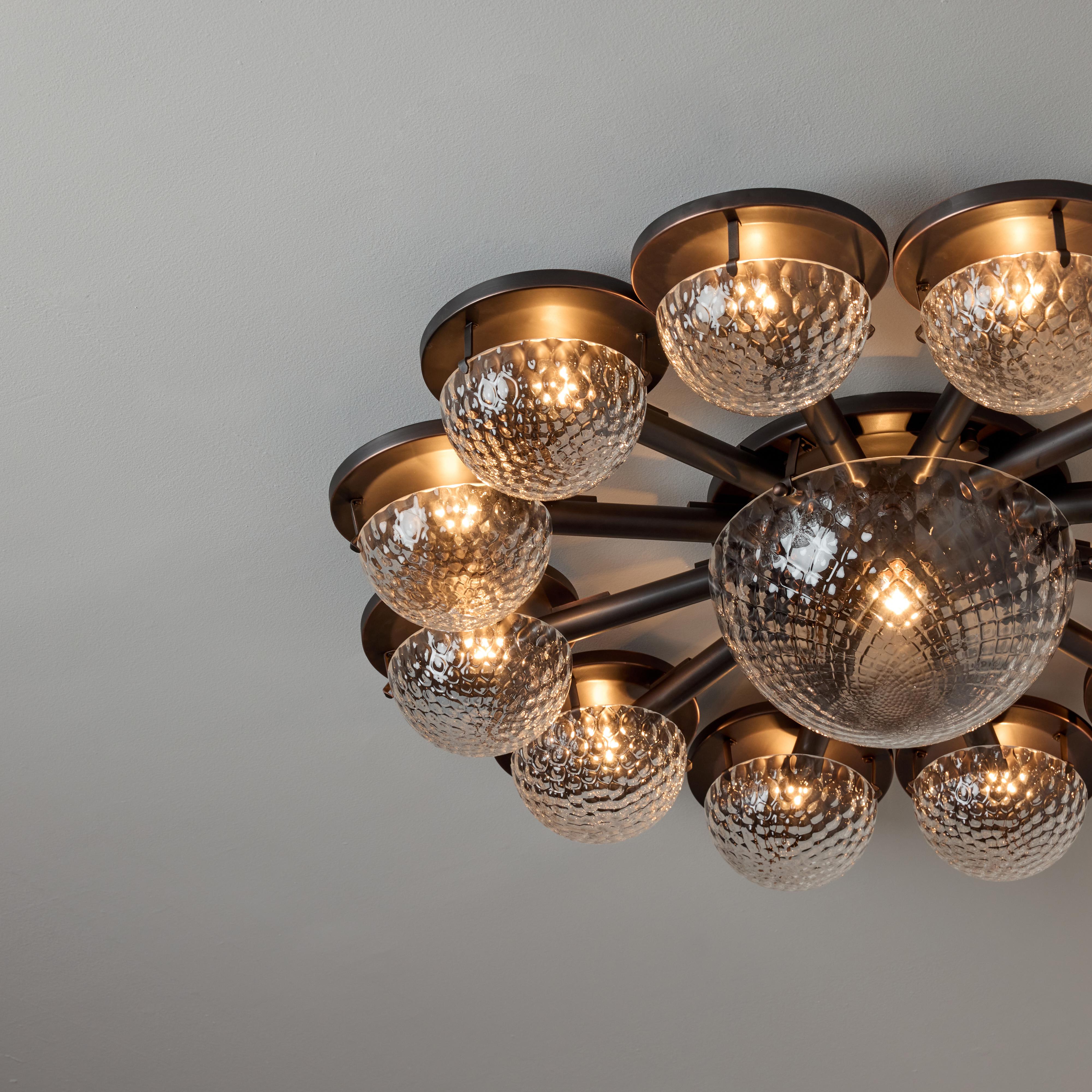 Large Flush Mount by Lumi Patinado en venta