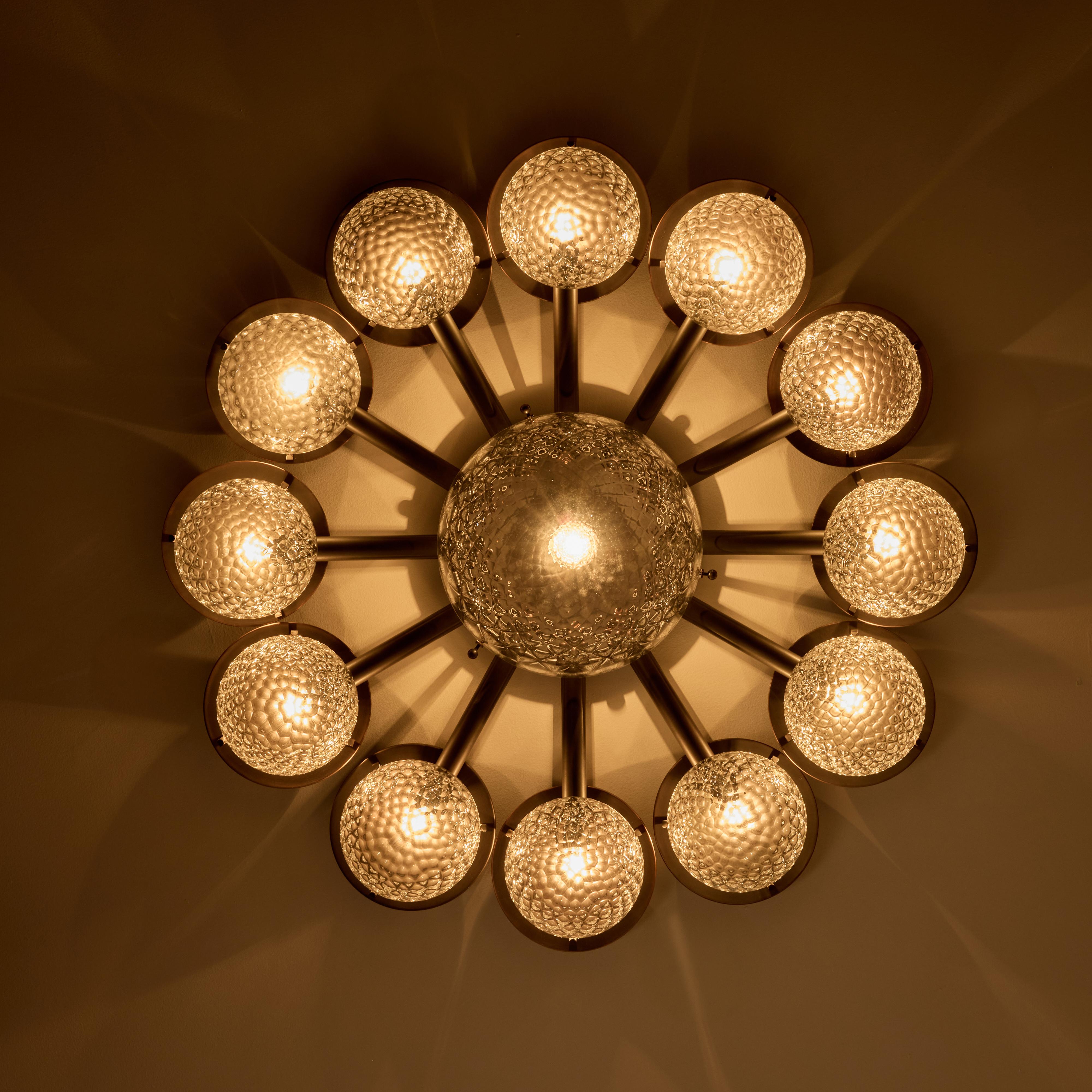 XX secolo Large Flush Mount by Lumi in vendita