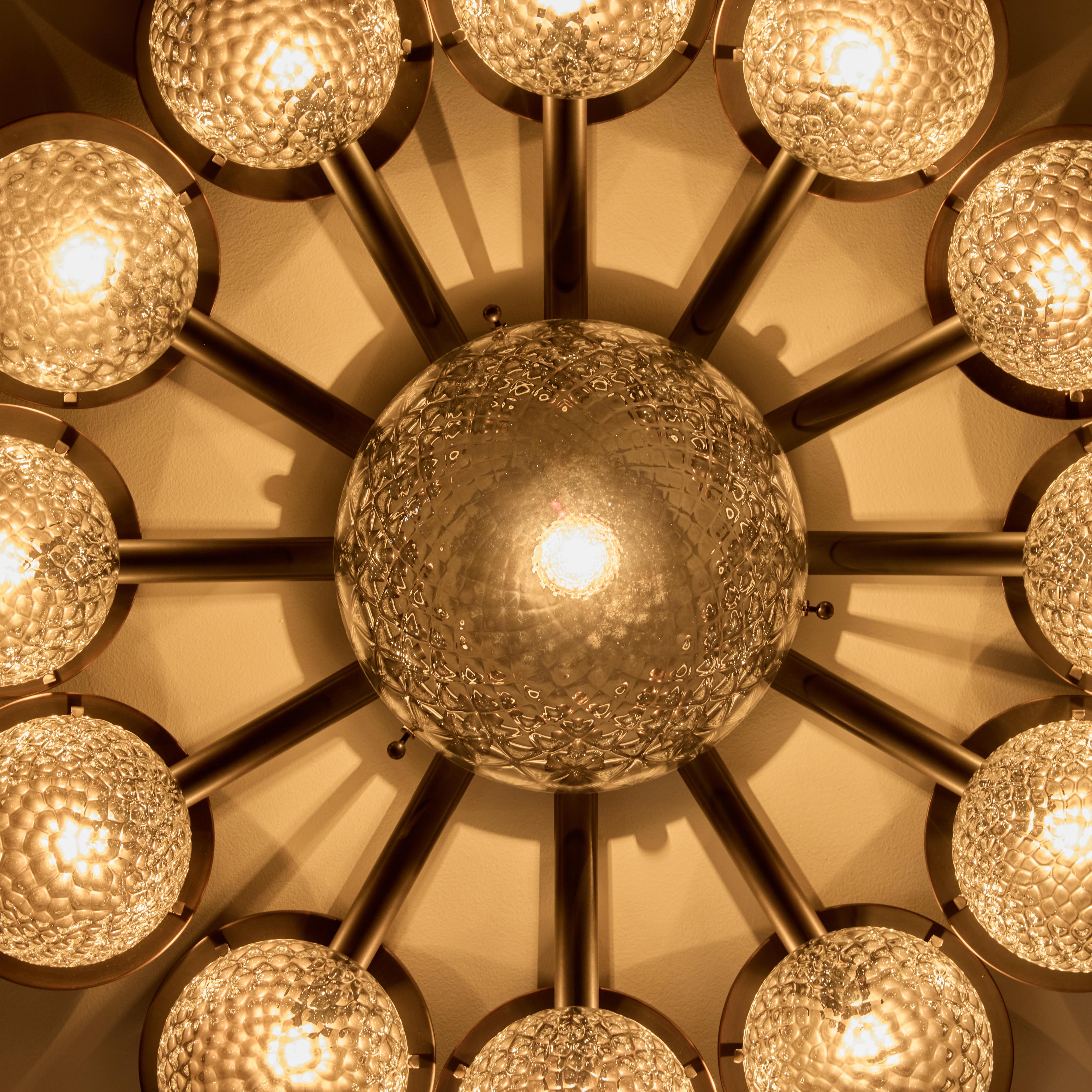 Alluminio Large Flush Mount by Lumi in vendita