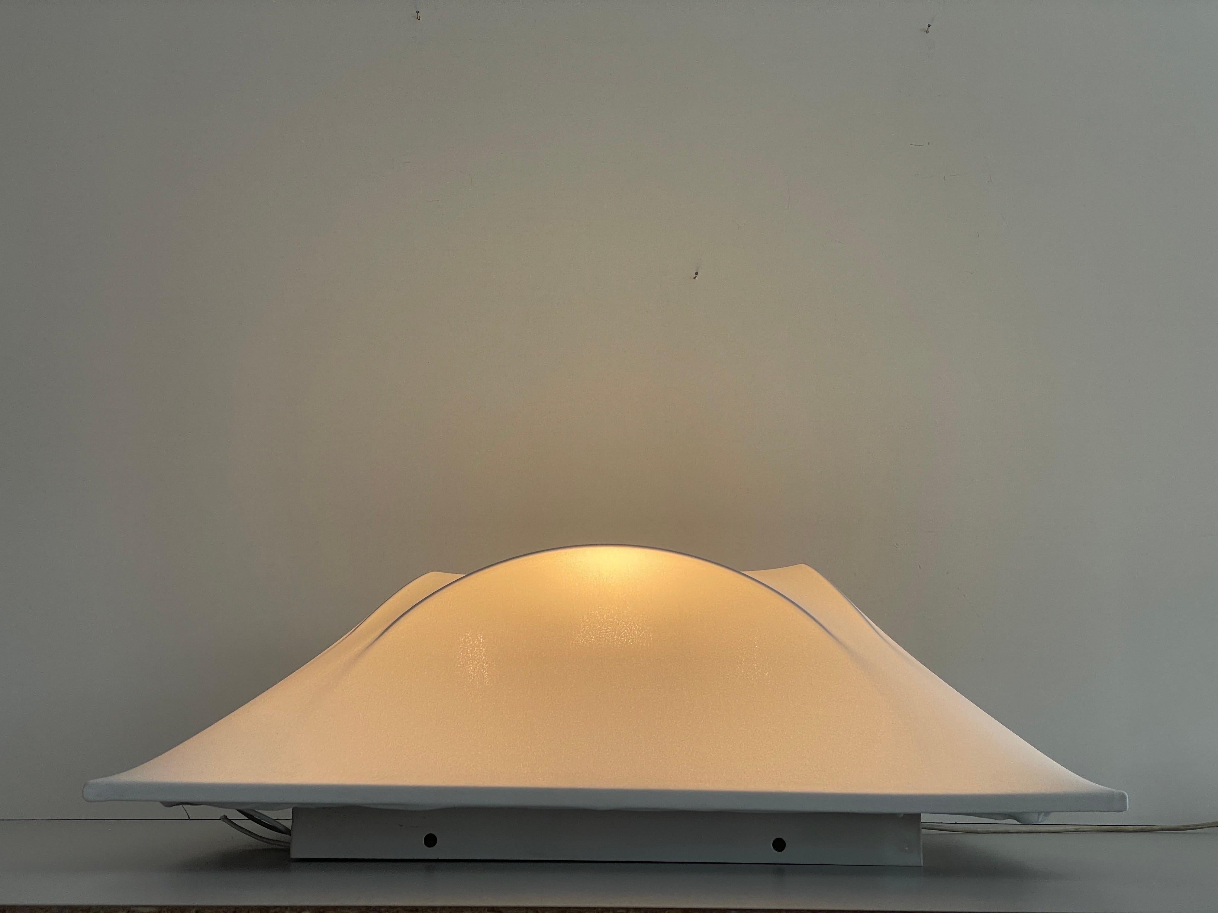 Large Flush Mount Ceiling Lamp by Kazuhide Takahama for Sirrah, 1970s, Italy  For Sale 10