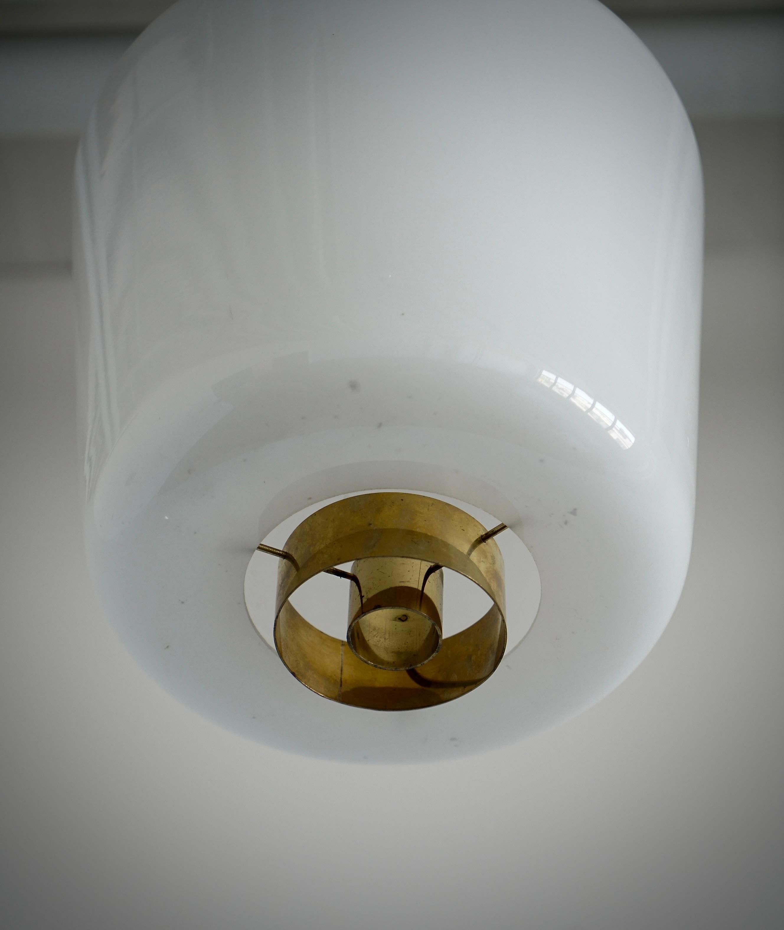 Grande lampe encastrée de Paavo Tynell pour Idman Bon état - En vente à Long Island City, NY
