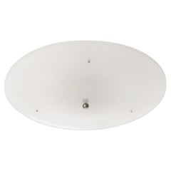 Grande lampada ad incasso, plexiglass, vetro acrilico, Italia, anni '70