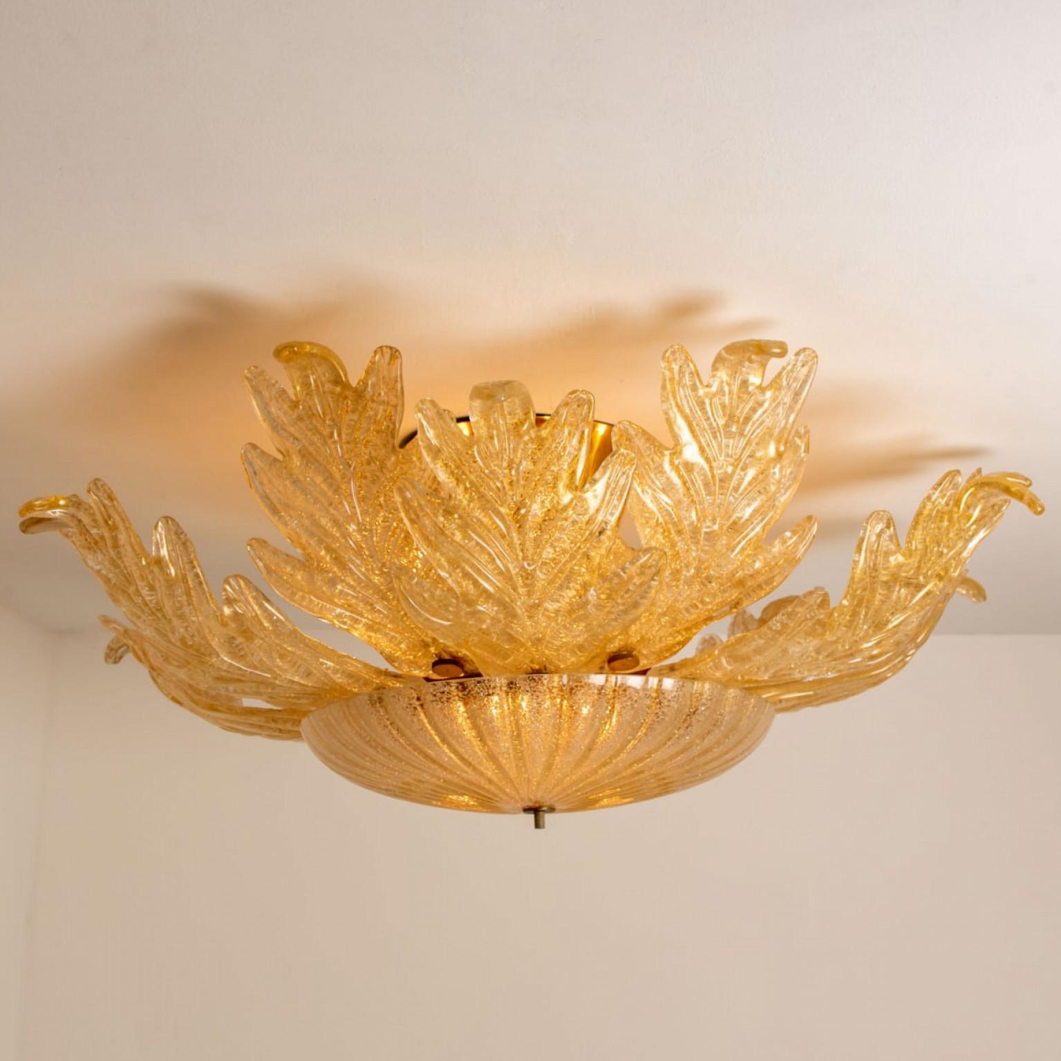 Barovier & Toso - Grand verre de Murano à poser ou suspendre, Italie, 1969 en vente 3