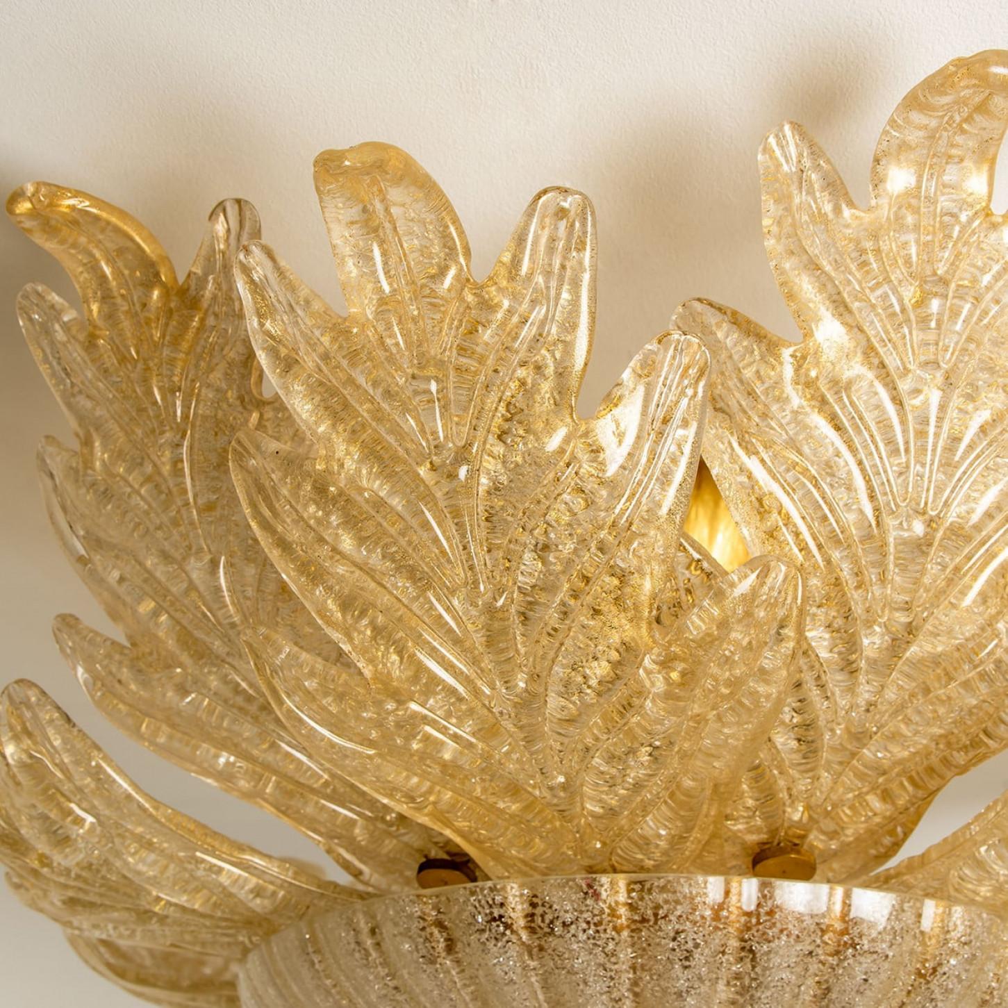 Barovier & Toso - Grand verre de Murano à poser ou suspendre, Italie, 1969 en vente 1