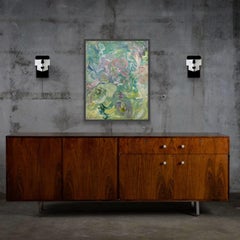 Large 'Fly Grande' Alabaster Sconce in the Manner of Pierre Chareau