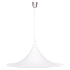 Large Fog & Mørup ceiling lamp model ''Semi ''  1960s Denmark