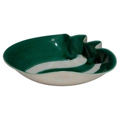 Grande coupe FAIENCE FOLDED FERNAND ELCHINGER, années 1960