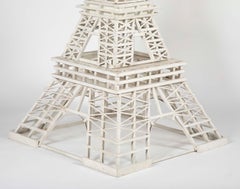 Large Folk Art Model Eiffel Tower