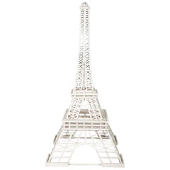 Large Folk Art Model Eiffel Tower
