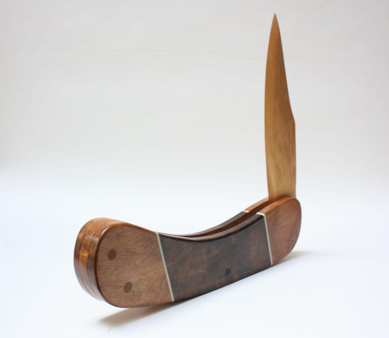 Large Folk Art Pocket Knife Store Display For Sale at 1stDibs